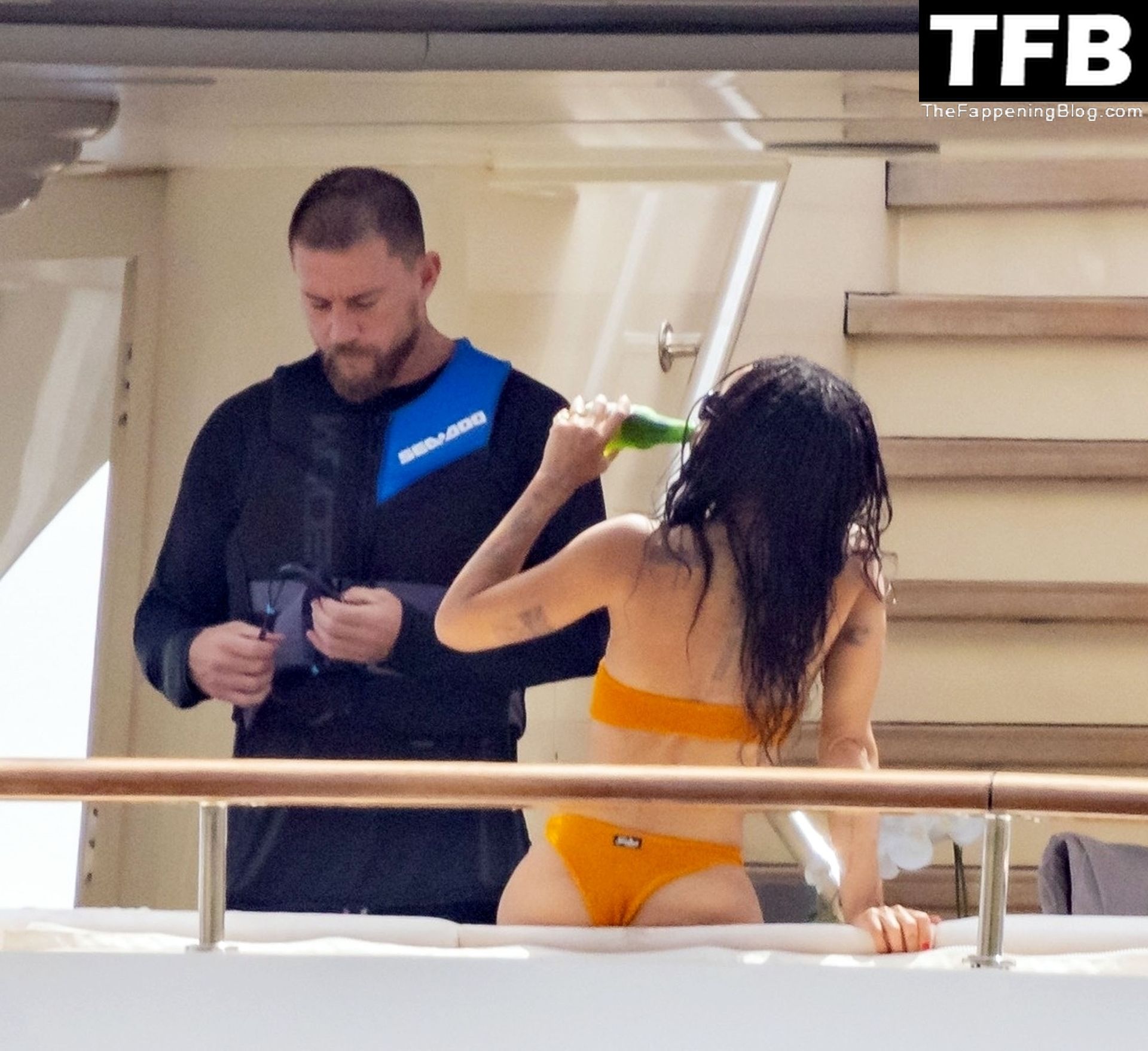 Zoe Kravitz &amp; Channing Tatum Pack on the PDA While on a Romantic Holiday on a Mega Yacht in Italy (119 Photos)