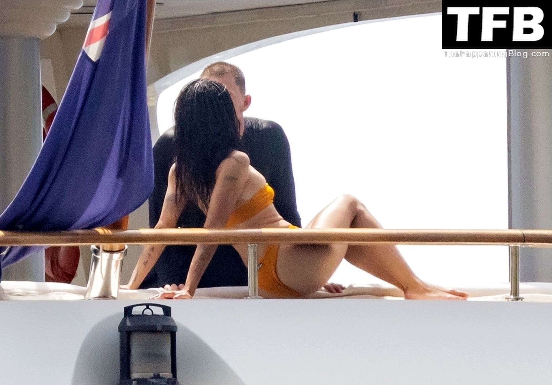 Zoe Kravitz &amp; Channing Tatum Pack on the PDA While on a Romantic Holiday on a Mega Yacht in Italy (119 Photos)