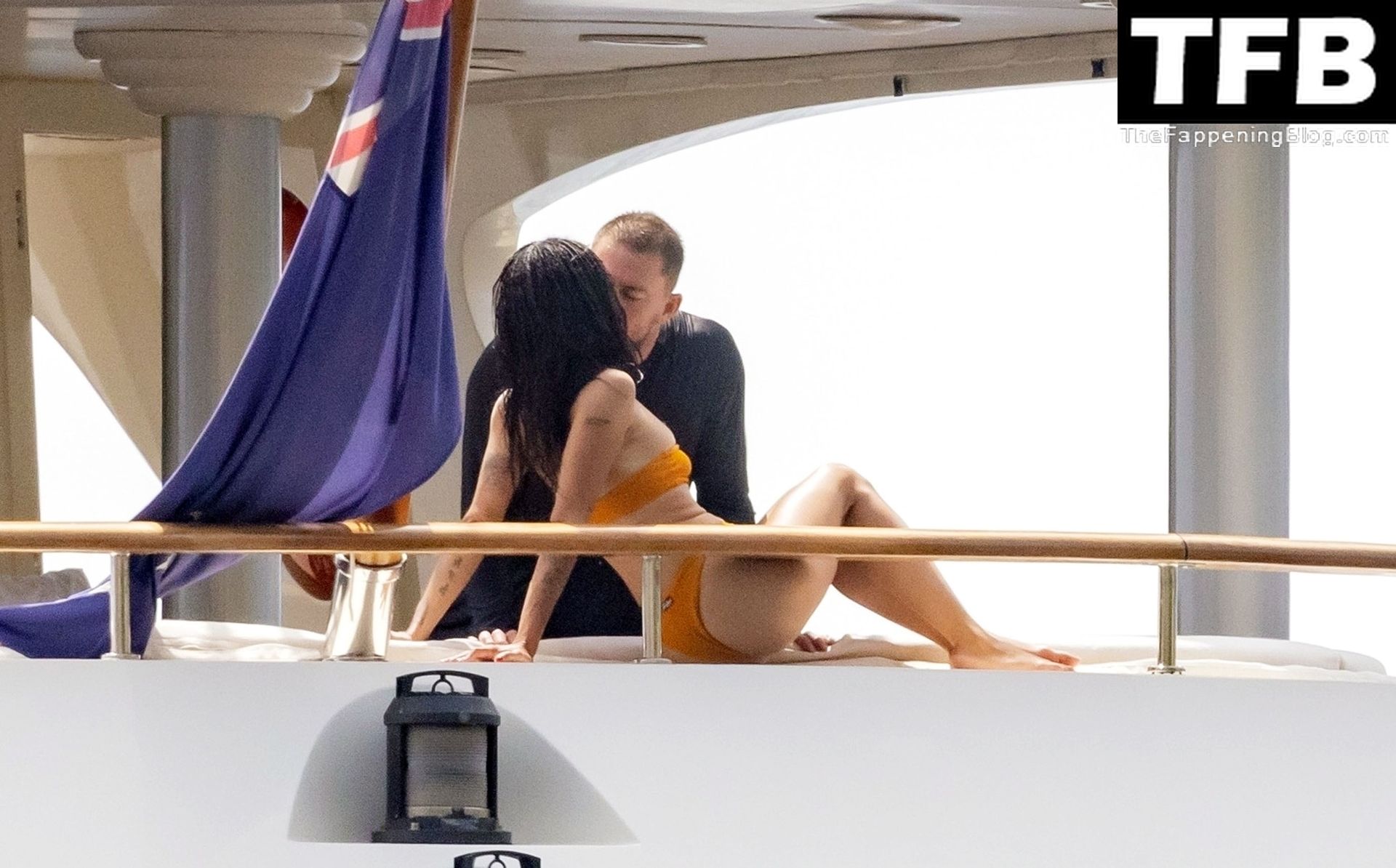 Zoe Kravitz &amp; Channing Tatum Pack on the PDA While on a Romantic Holiday on a Mega Yacht in Italy (119 Photos)