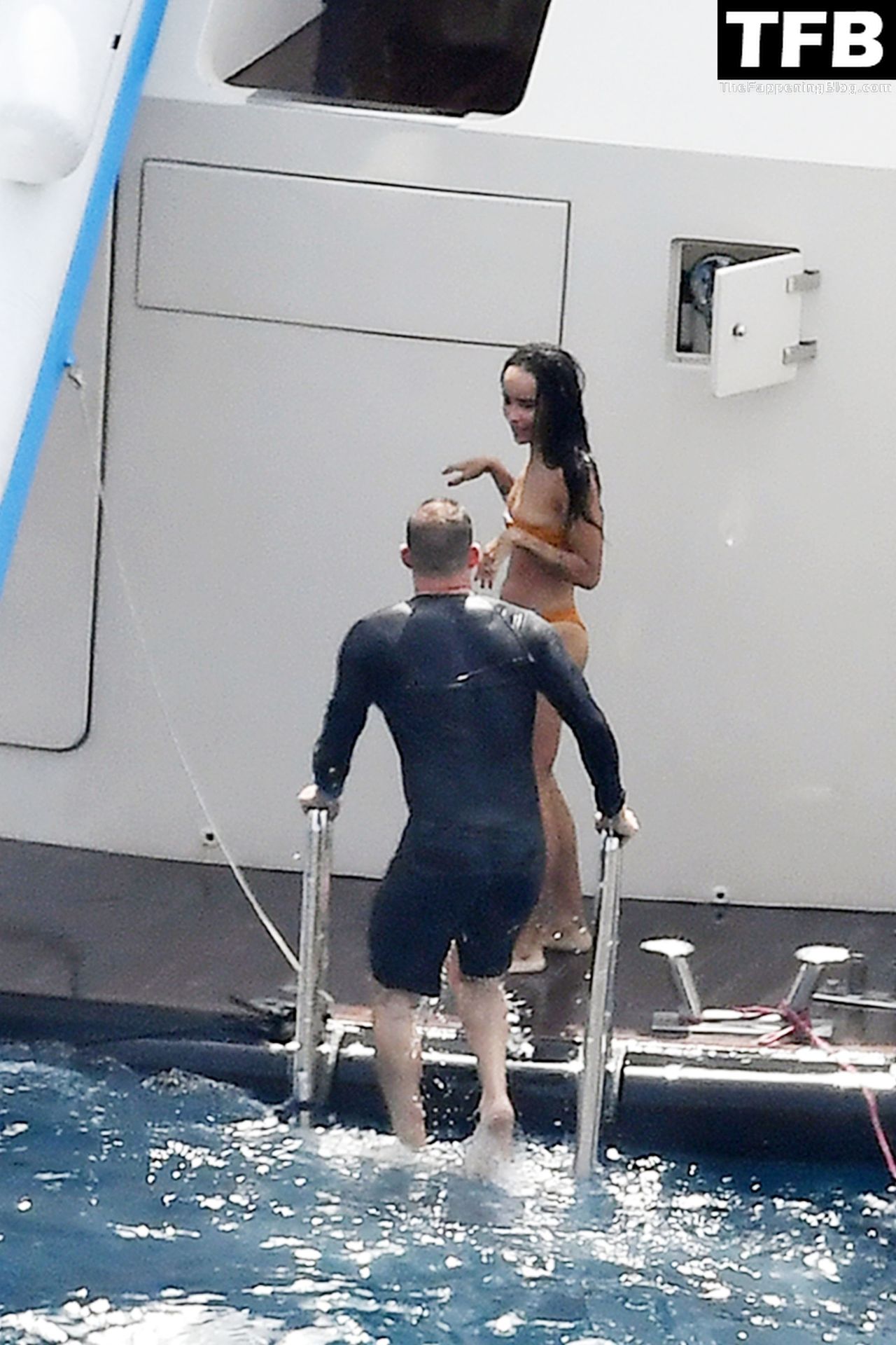 Zoe Kravitz &amp; Channing Tatum Pack on the PDA While on a Romantic Holiday on a Mega Yacht in Italy (119 Photos)