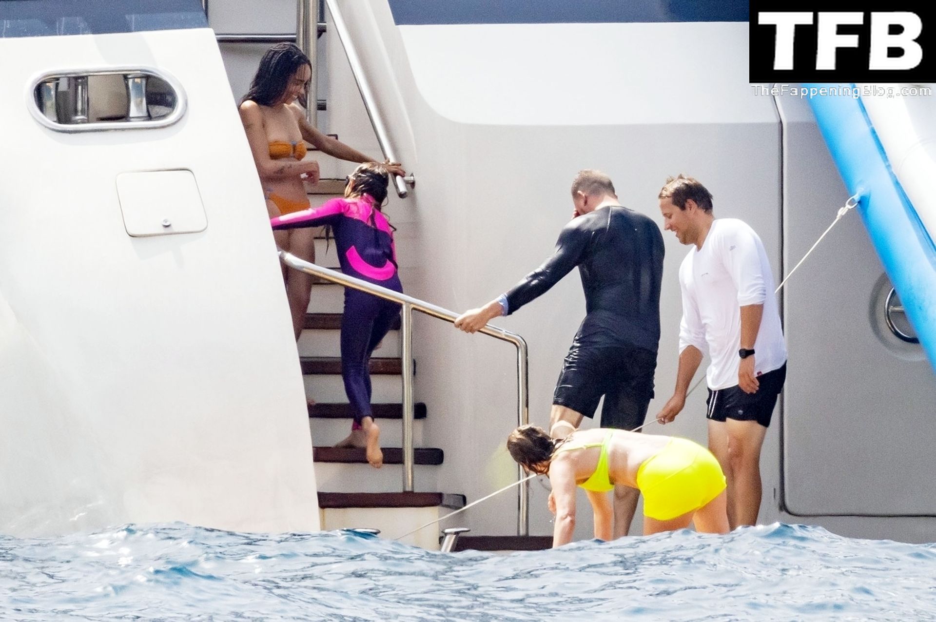 Zoe Kravitz &amp; Channing Tatum Pack on the PDA While on a Romantic Holiday on a Mega Yacht in Italy (119 Photos)