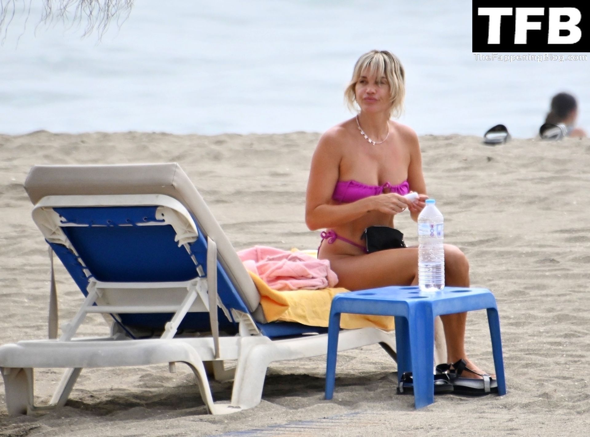 Ashley Roberts Enjoys the Beach on Holiday in Marbella (60 Photos) .