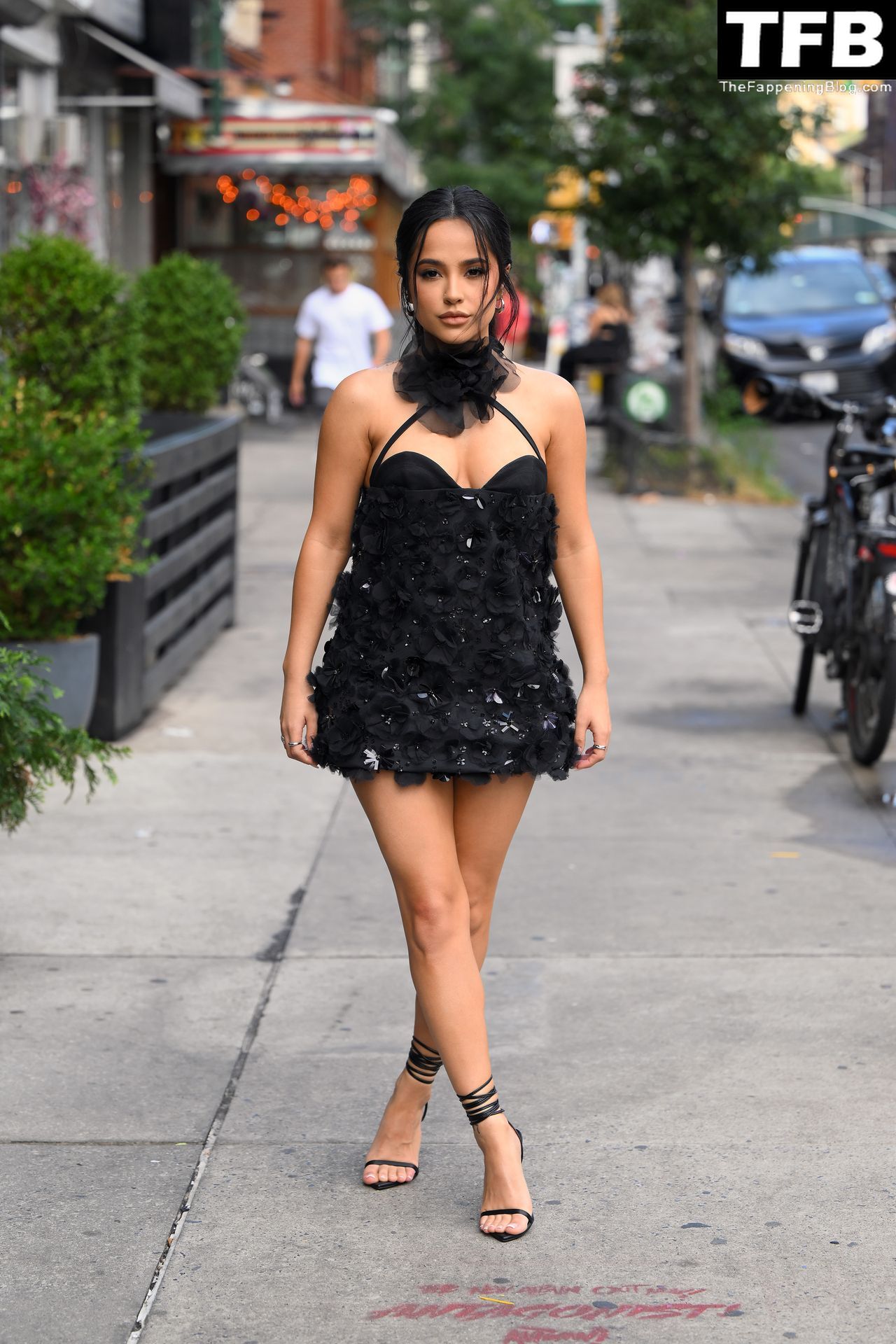 Becky G Attends Carolina Herrera During New York Fashion Week in NYC (41 New Photos)