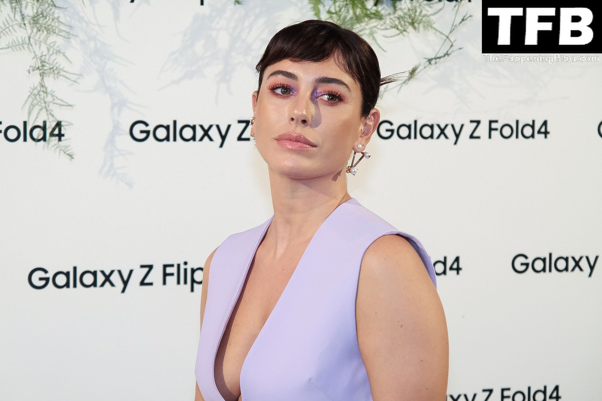 Blanca Suárez Displays Her Sexy Tits at the Presentation of the New Samsung in Madrid (13 Photos)