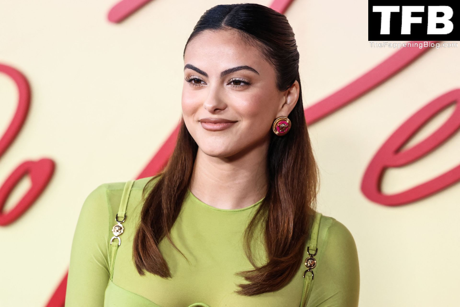 Camila Mendes Wearing Versace Attends the LA Special Screening of Netflix’s ‘Do Revenge’ (139 Photos)