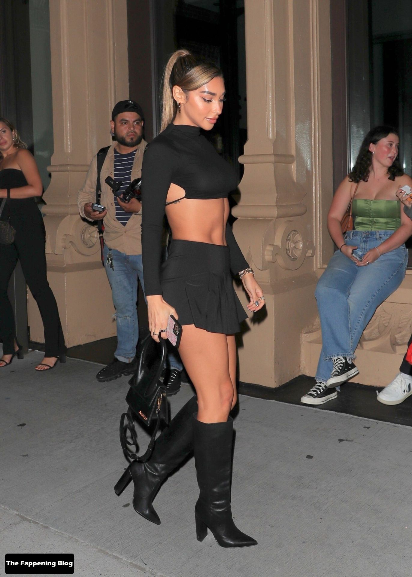Chantel Jeffries Looks Stunning Without a Bra Leaving Fai Khadra’s Birthday Party in NYC (33 Photos)