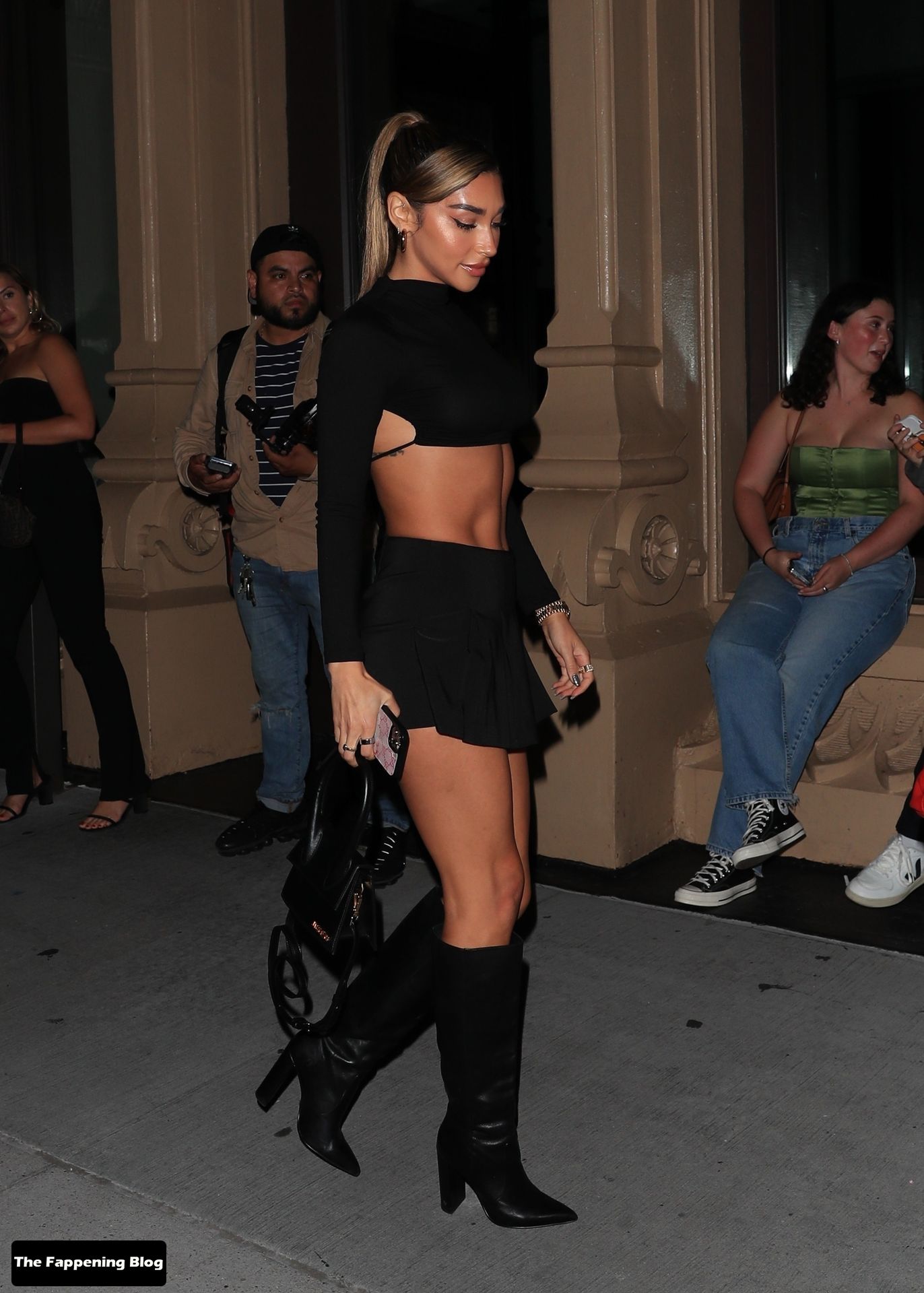 Chantel Jeffries Looks Stunning Without a Bra Leaving Fai Khadra’s Birthday Party in NYC (33 Photos)