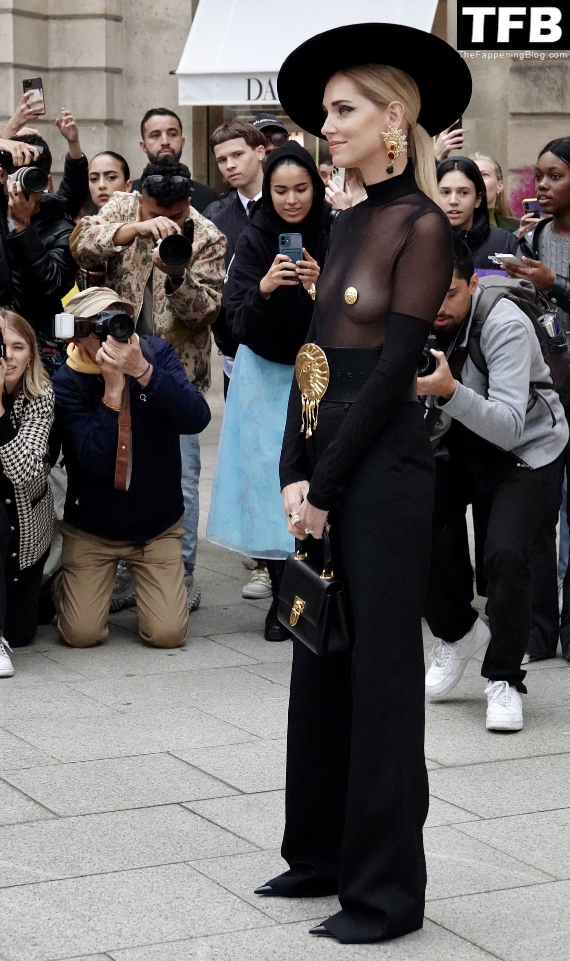 Chiara Ferragni Looks Stunning Without a Bra in Paris (37 Photos)