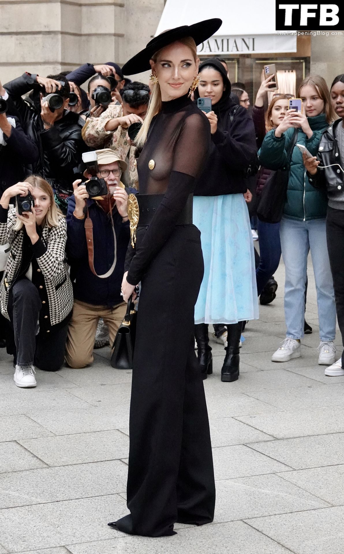 Chiara Ferragni Looks Stunning Without a Bra in Paris (37 Photos)
