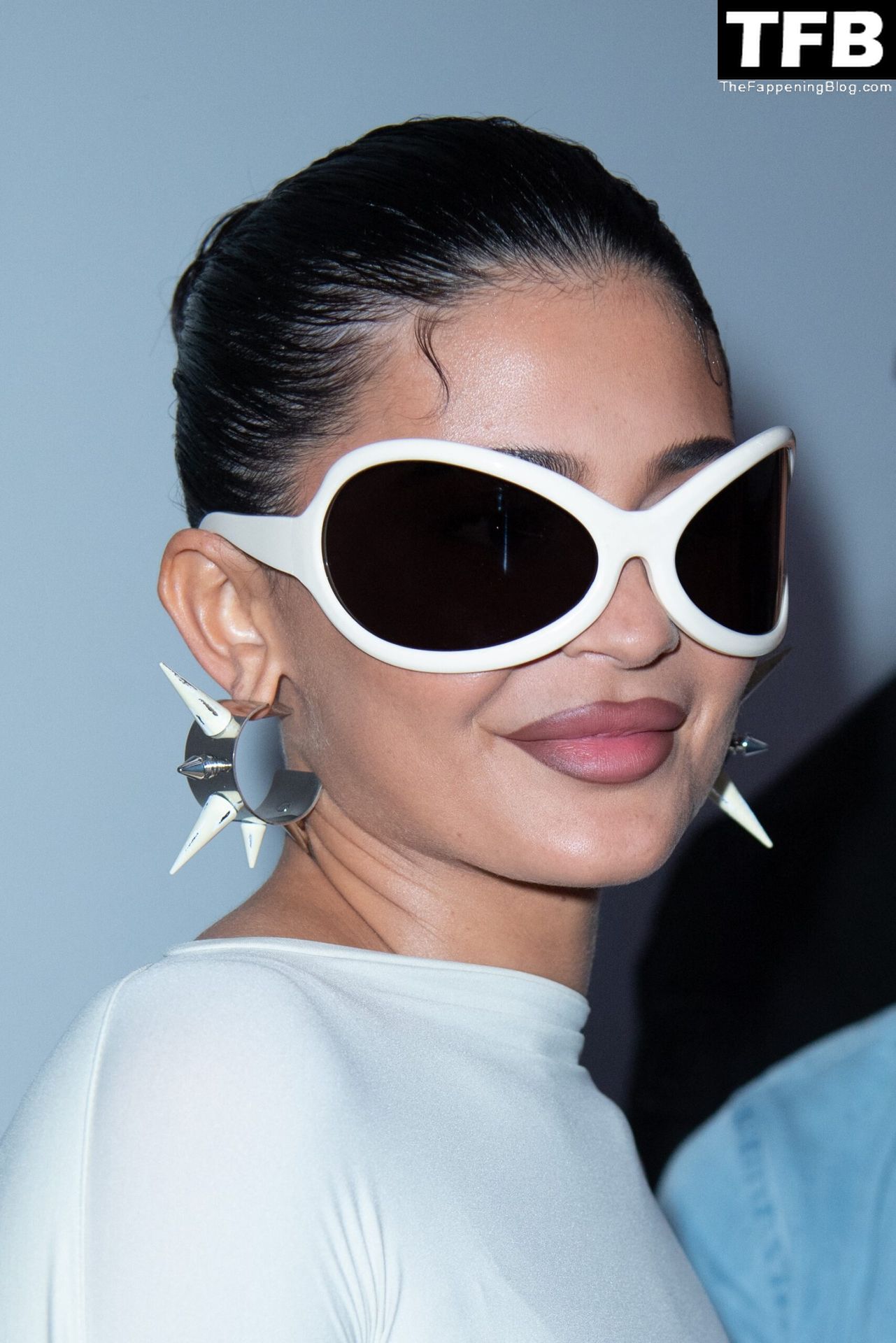 Kylie Jenner Flaunts Her Curves in a White Dress During Paris Fashion Week (150 Photos)
