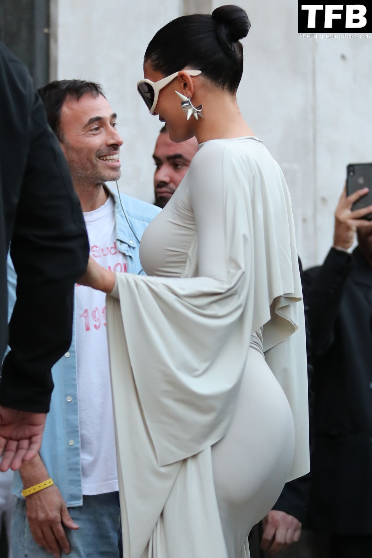 Kylie Jenner Flaunts Her Curves in a White Dress During Paris Fashion Week (150 Photos)