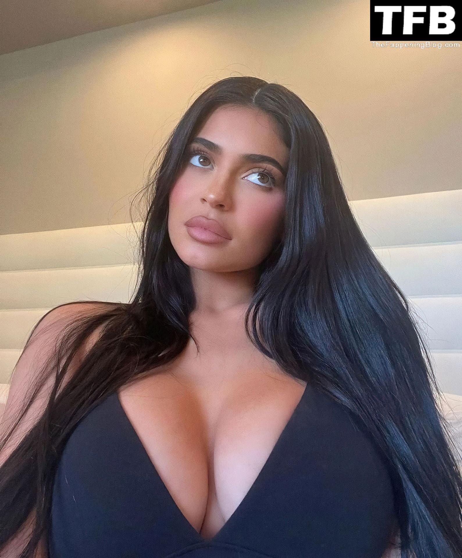 Kylie Jenner Shows Off Her Big Tits (2 Photos)