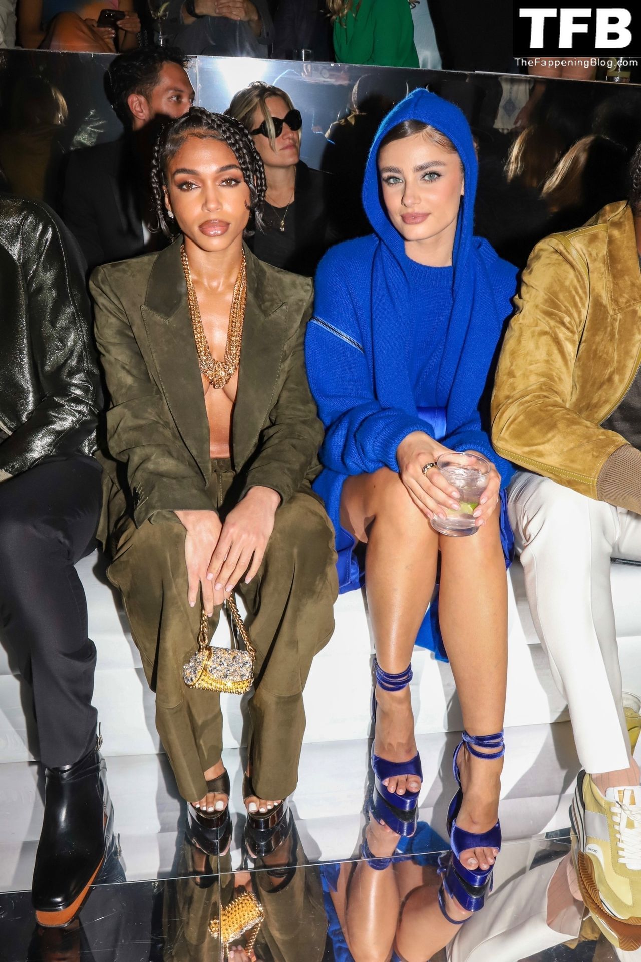 Lori Harvey Shows Off Her Tits at the Tom Ford Fashion Show (38 Photos)