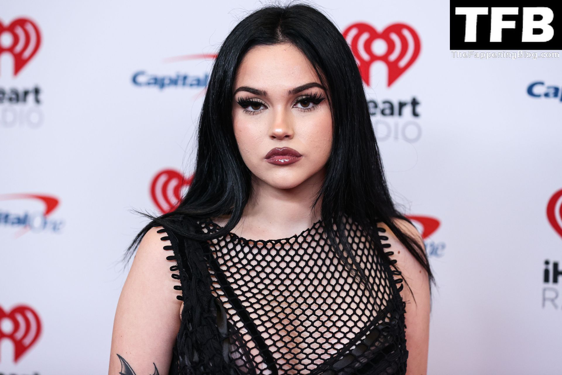 Maggie Lindemann Flaunts Her Sexy Legs &amp; Tits at the iHeartRadio Music Festival (23 Photos)