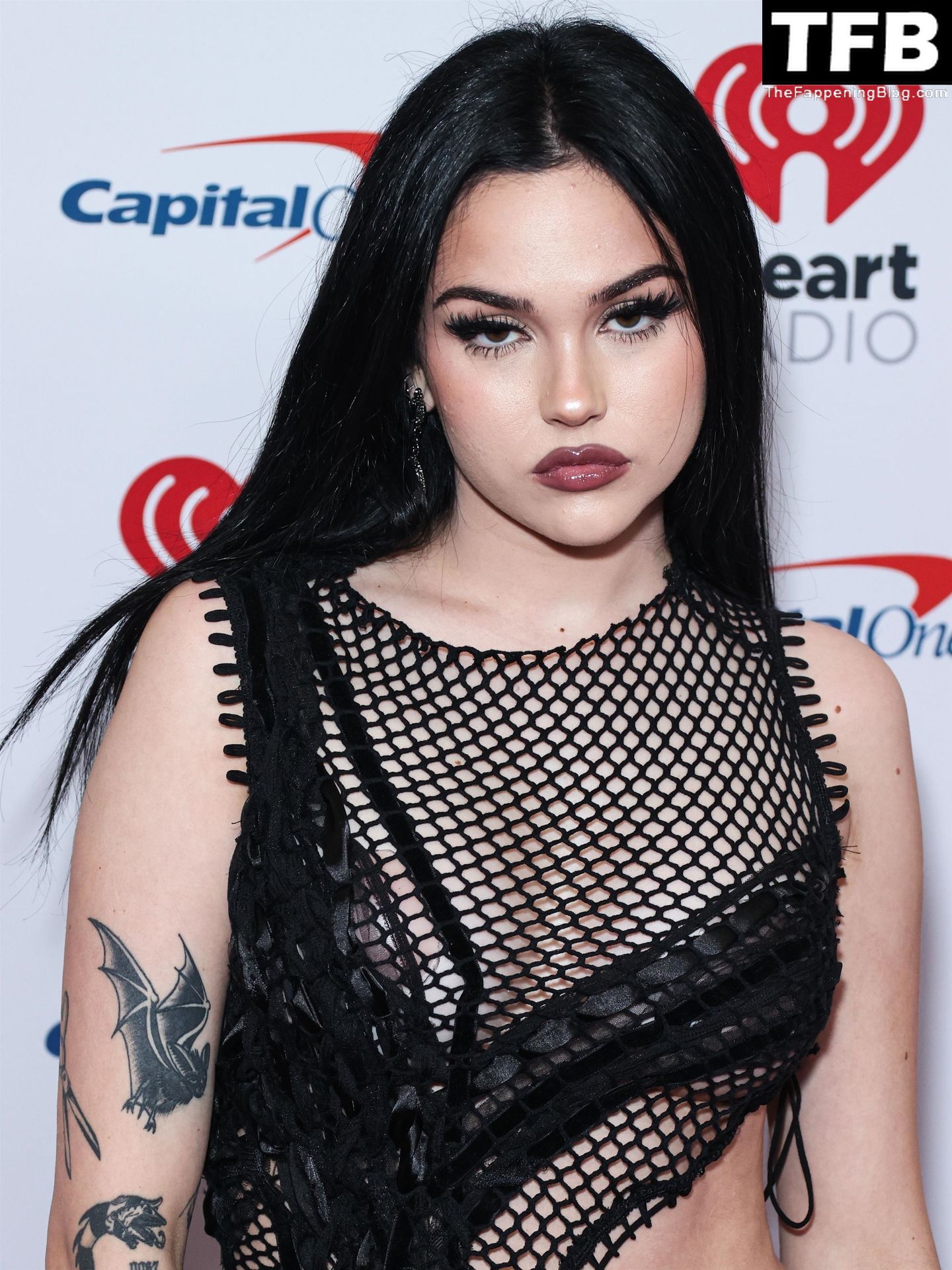Maggie Lindemann Flaunts Her Sexy Legs &amp; Tits at the iHeartRadio Music Festival (23 Photos)