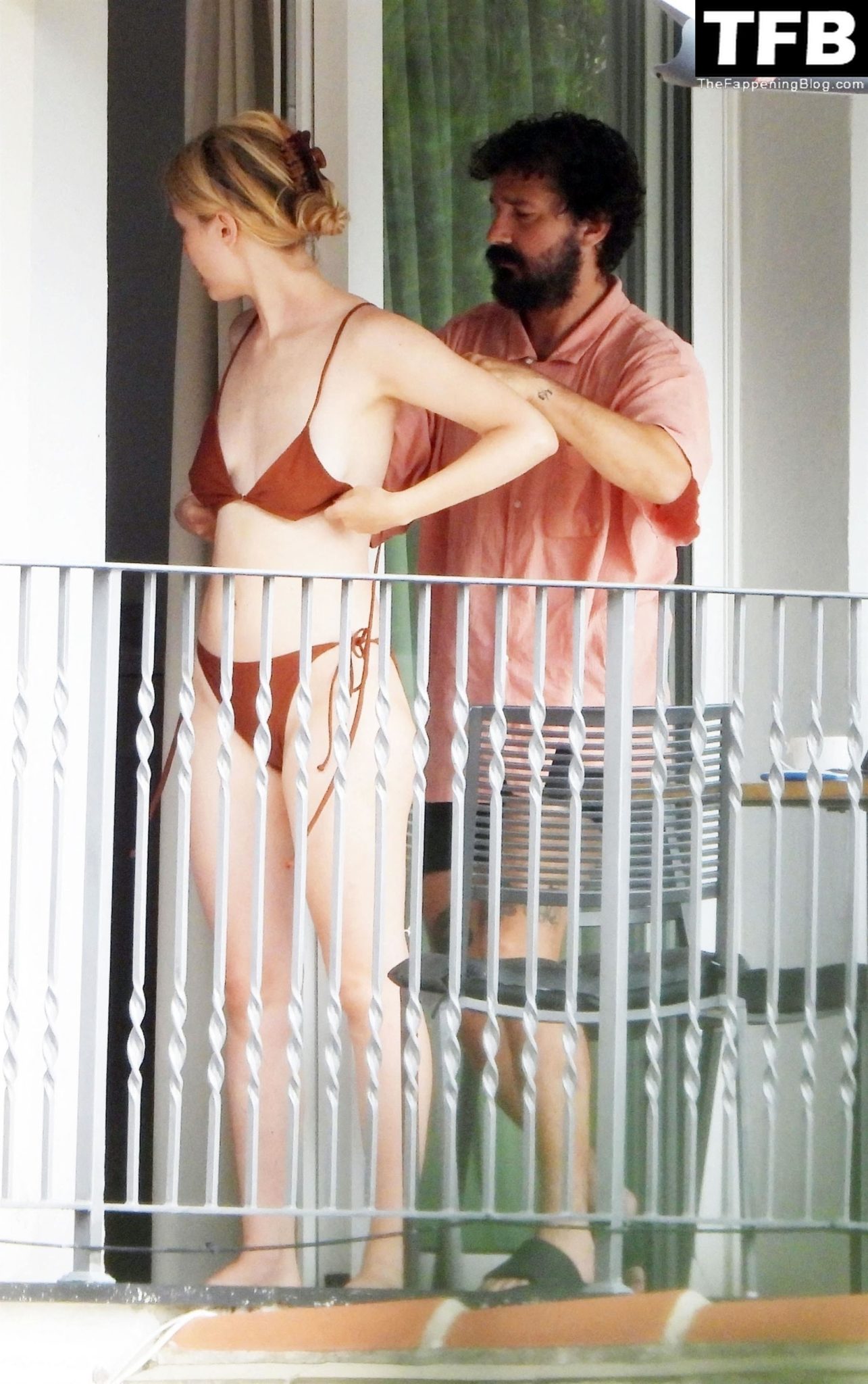 Mia Goth And Shia Labeouf Are Pictured On Vacation In Portofino 15 Photos Thefappening