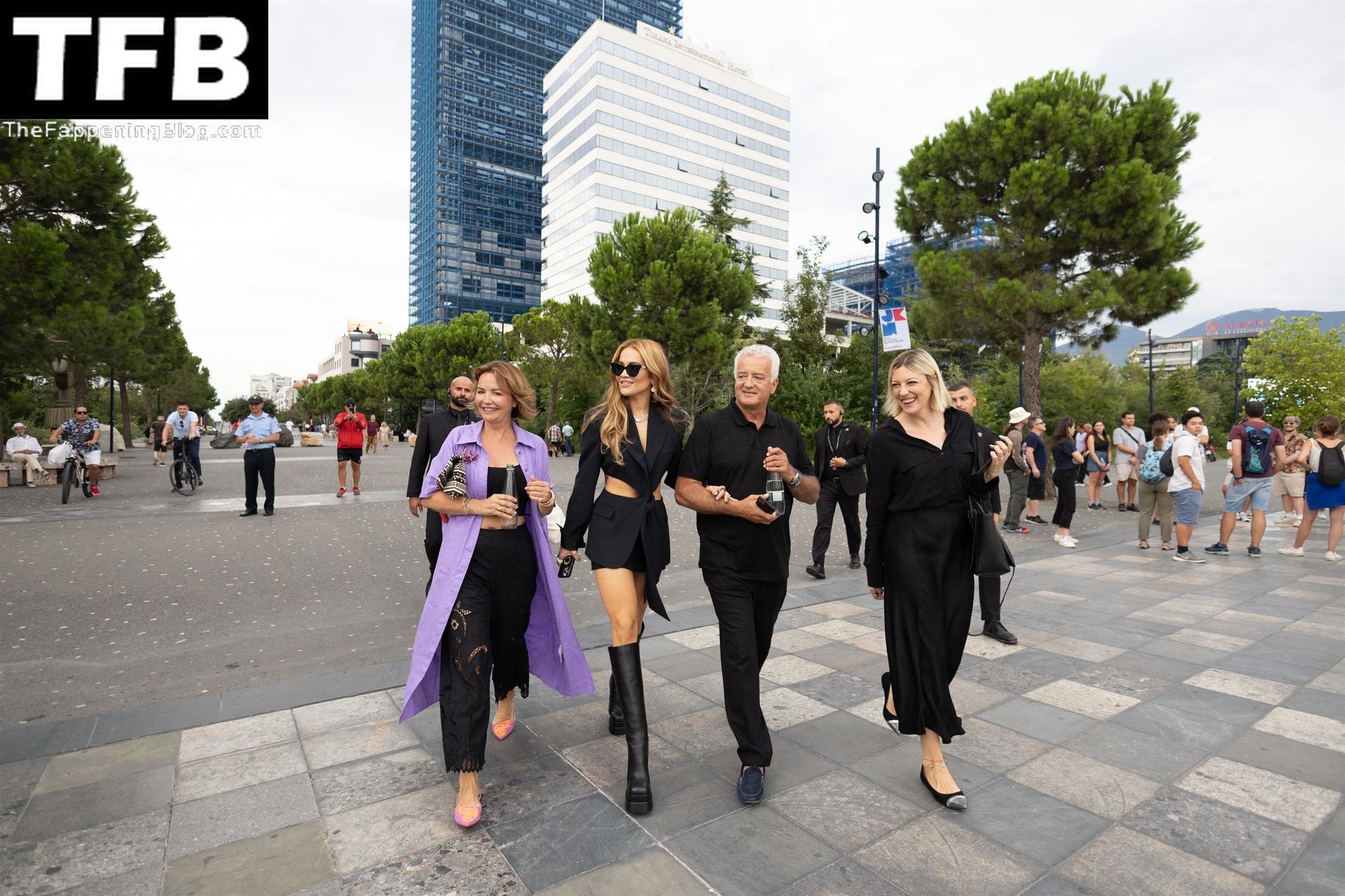 Leggy Rita Ora Arrives at Skanderbeg Square for Rehearsals for Her Free Concert (22 Photos)