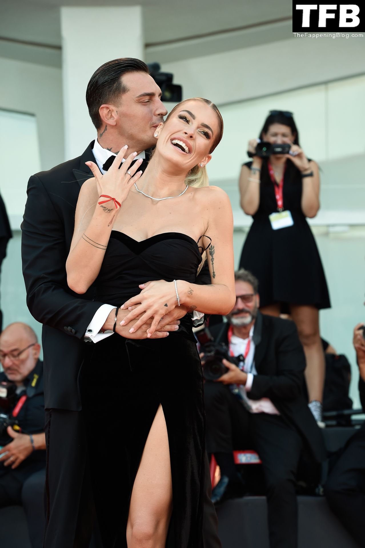 Alessandro Basciano Proposes to Sophie Codegoni During “The Son” Red Carpet at the 79th Venice International Film Festival (158 Photos)