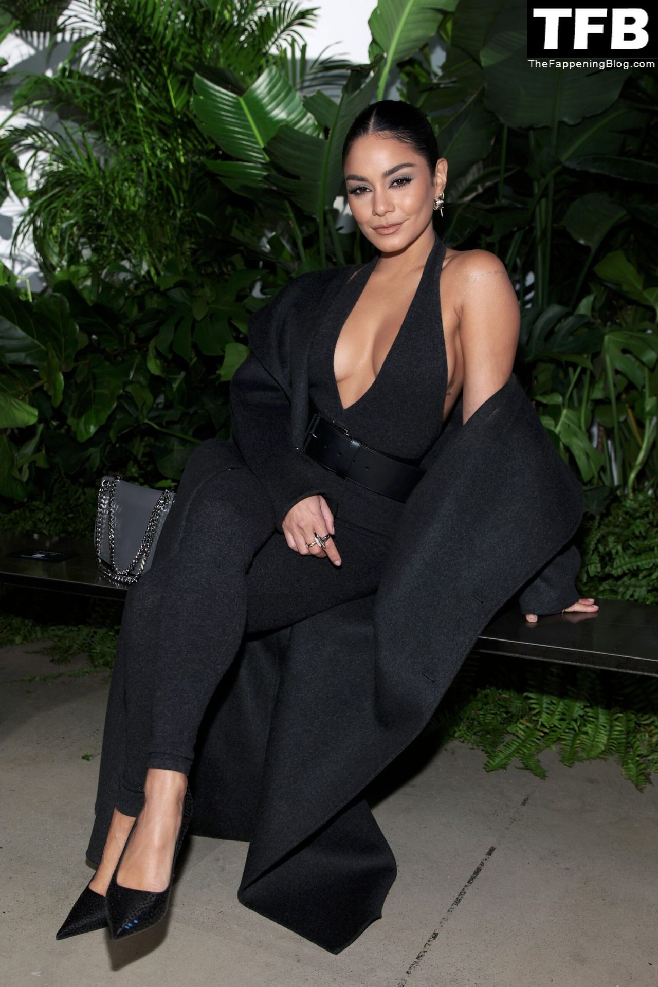 Vanessa Hudgens Displays Her Sexy Tits as She Attends the Michael Kors Spring 2023 Fashion Show (47 Photos)