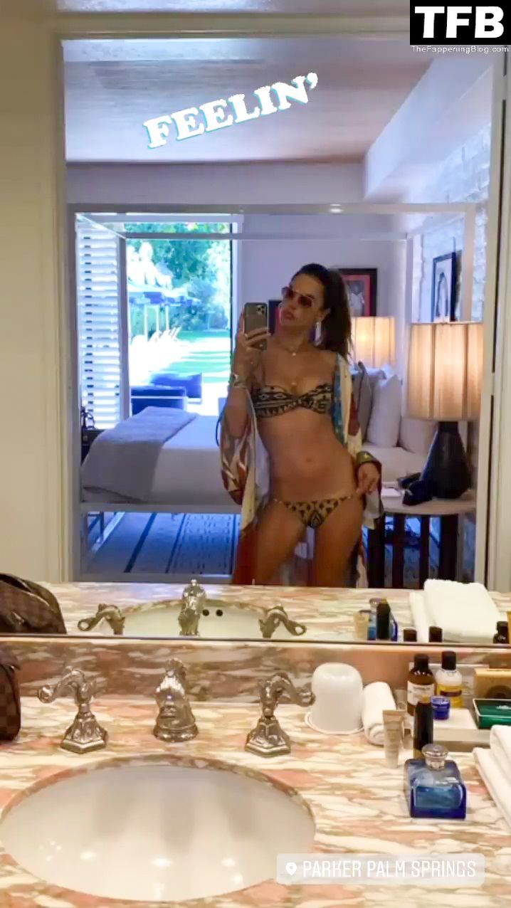 Alessandra Ambrosio Sexy Topless 37