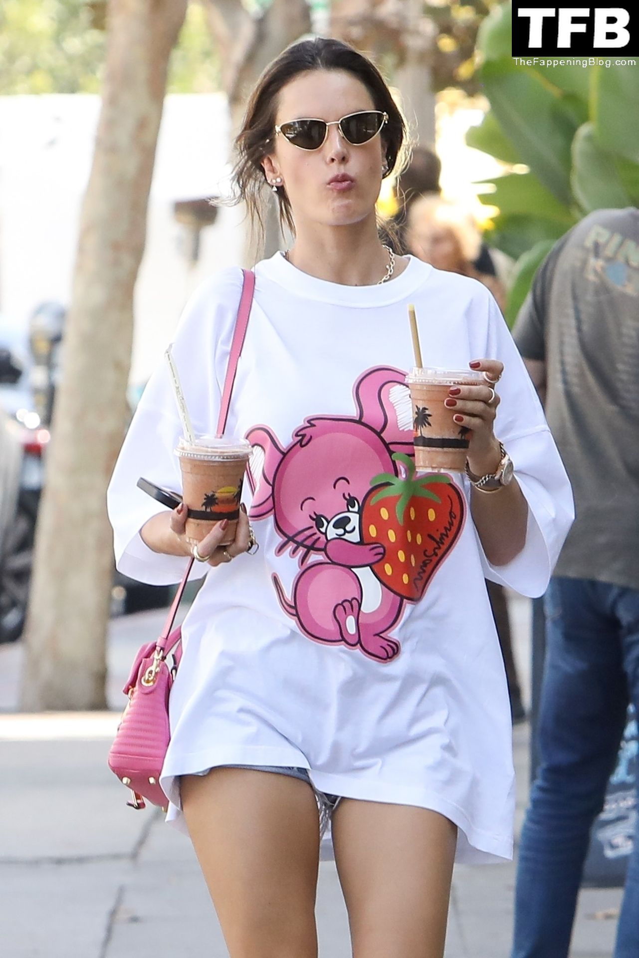Alessandra Ambrosio Turns the Streets of Brentwood Into a Catwalk (99 Photos)