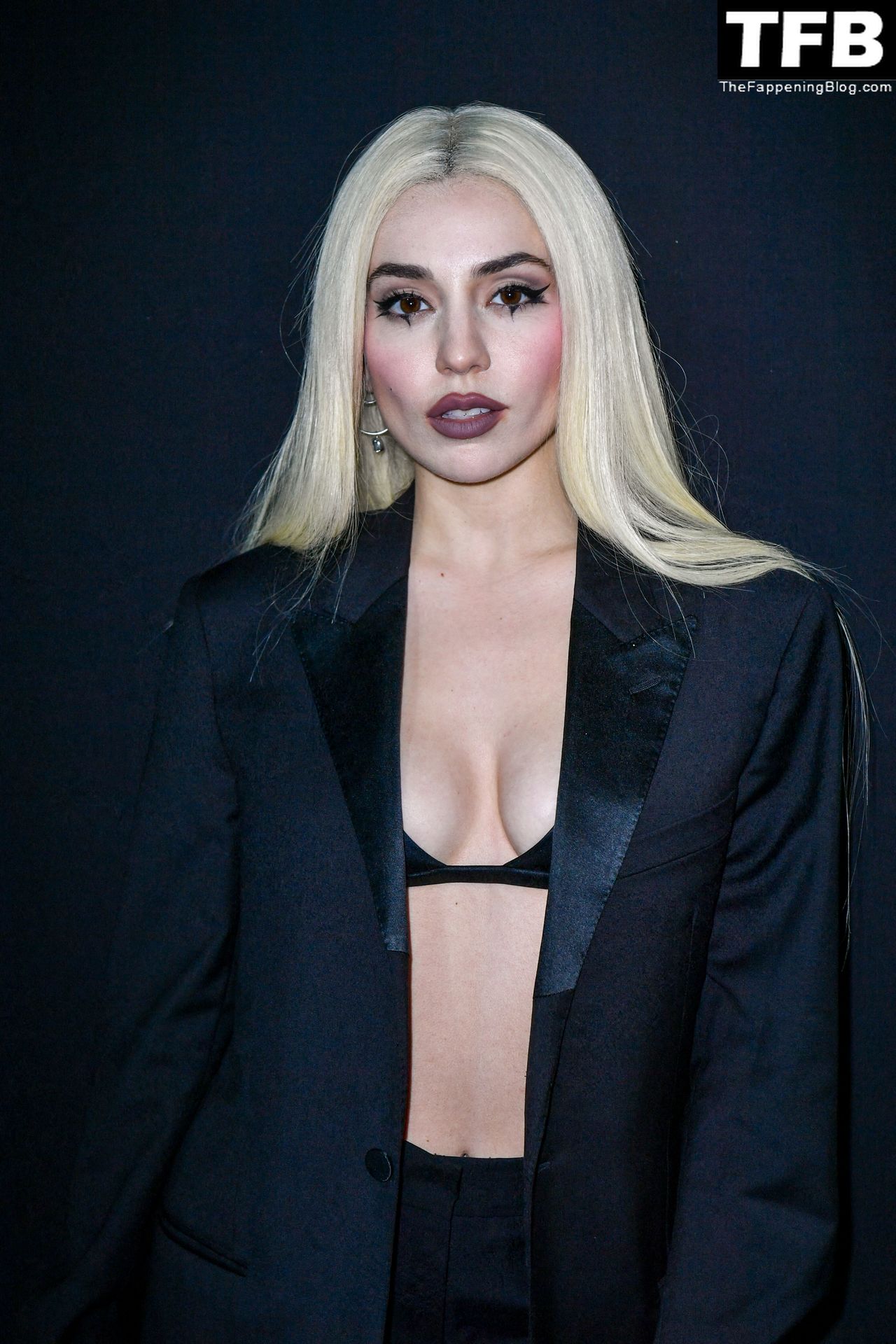 Ava Max Displays Her Sexy Tits as She Attends the Lanvin Show in Paris (47 Photos)