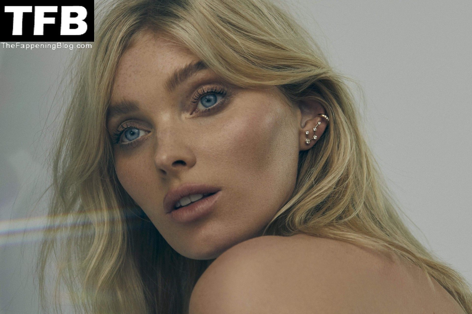Elsa Hosk Displays Her Nude Breasts For a New Logan Hollowell’s Campaign (9 Photos)