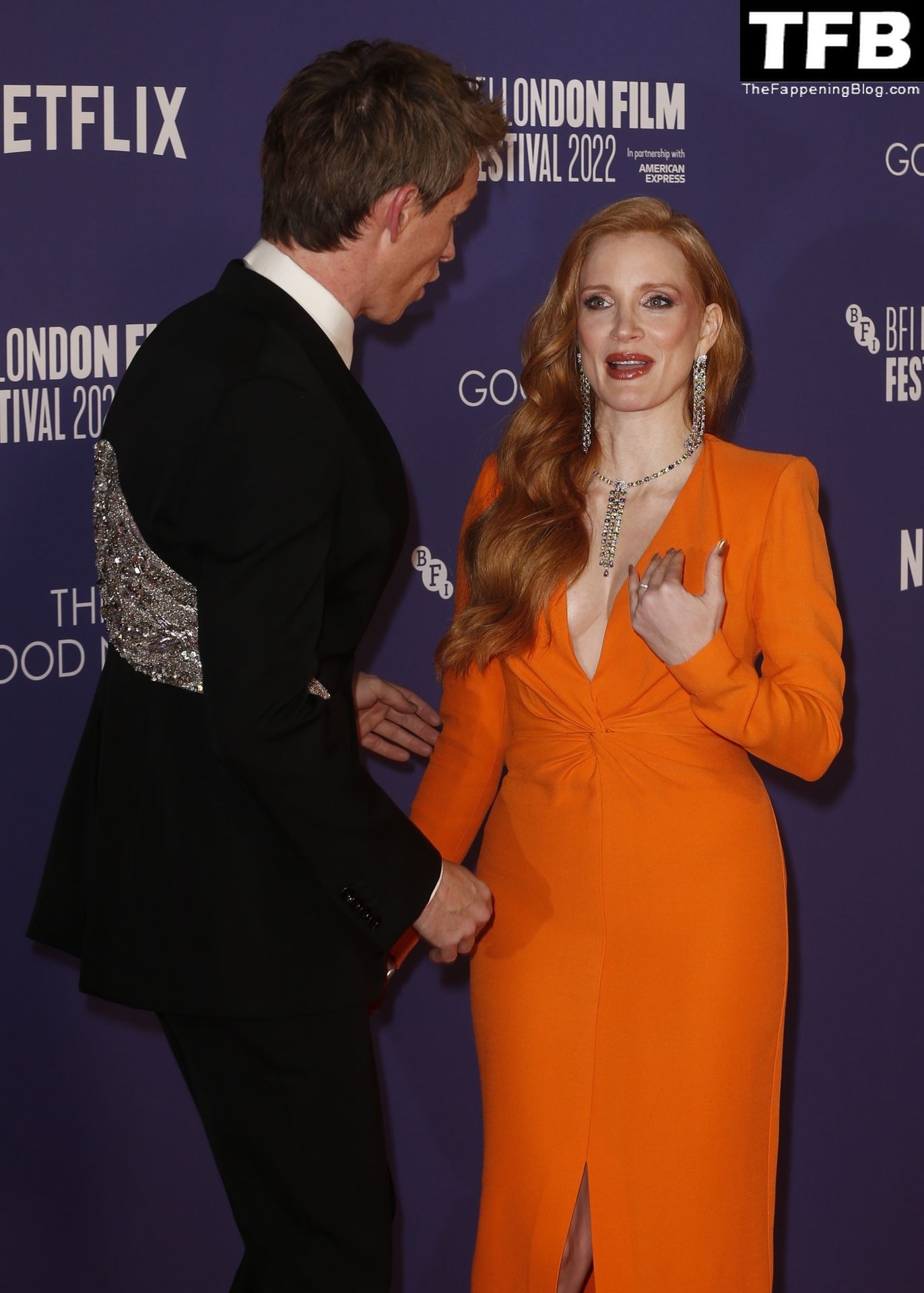 Jessica Chastain Poses for Photographers Upon Arrival for the Premiere of the Film “The Good Nurse” in London (150 Photos)