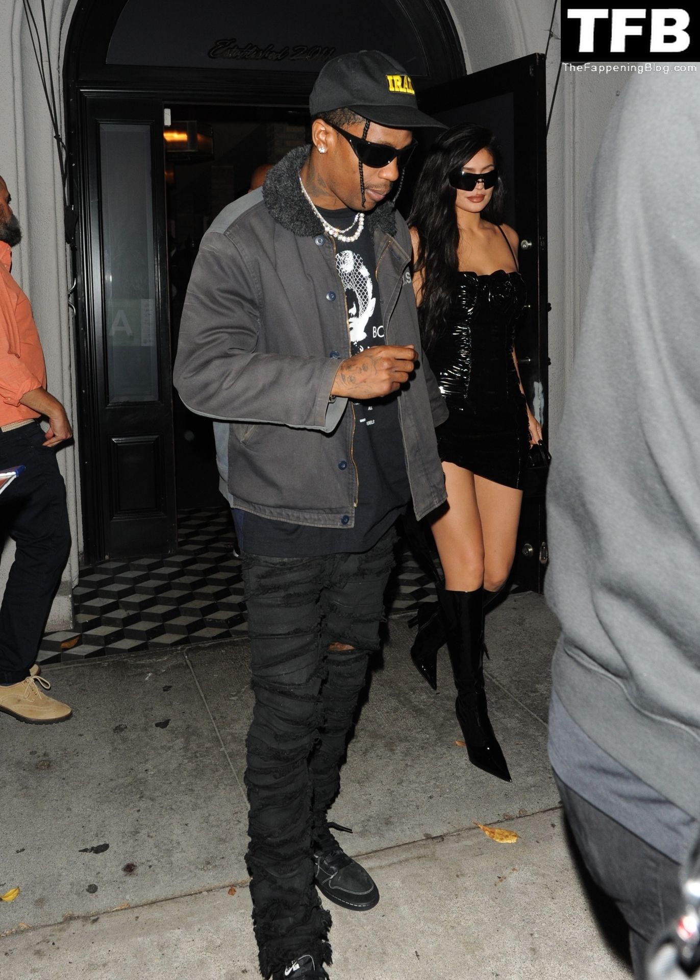 Kylie Jenner &amp; Travis Scott Arrive for a Night Out at Craig’s (109 Photos)