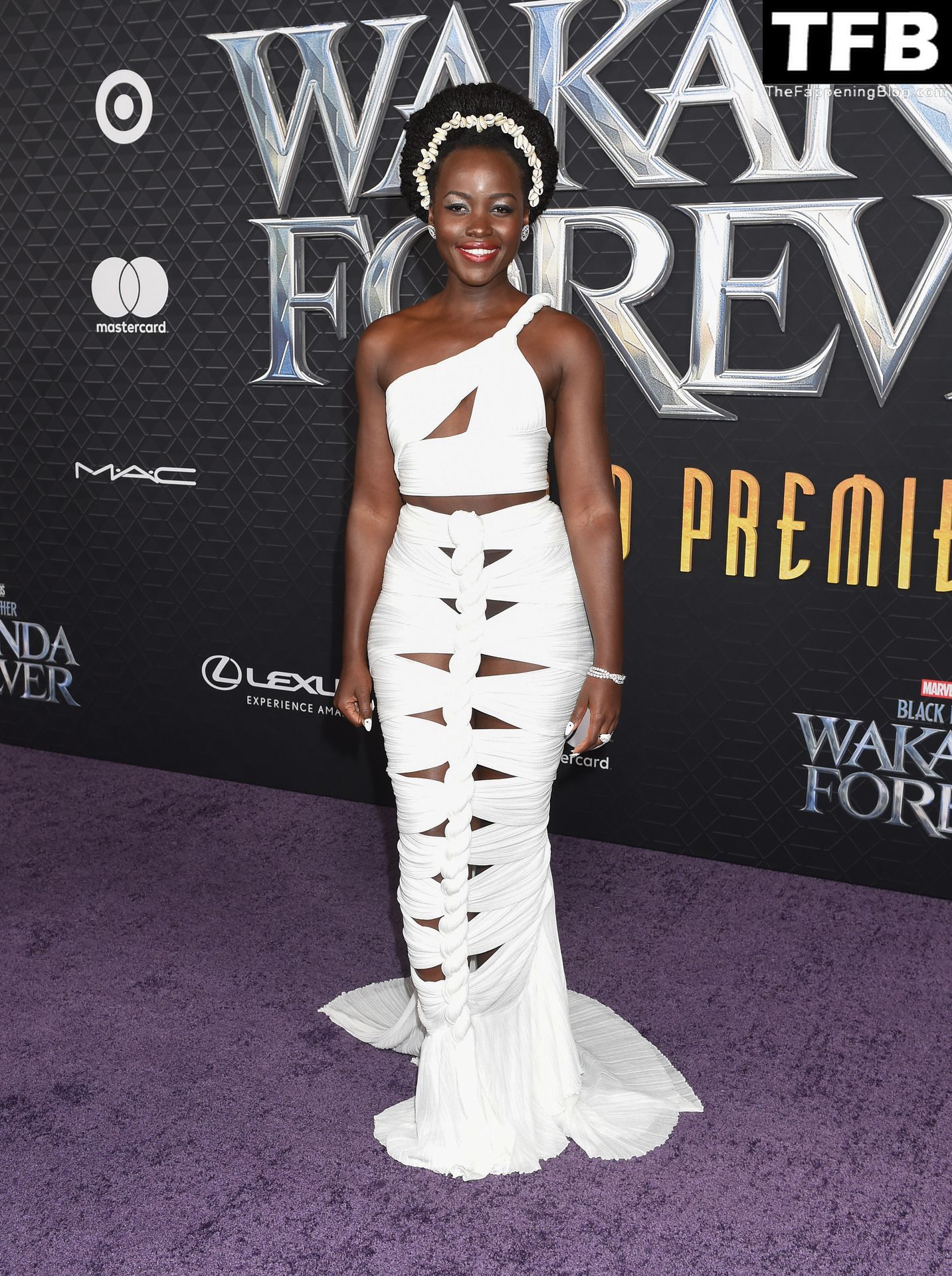 Lupita Nyong’o Looks Stunning at the “Black Panther: Wakanda Forever” Premiere in LA (24 Photos)