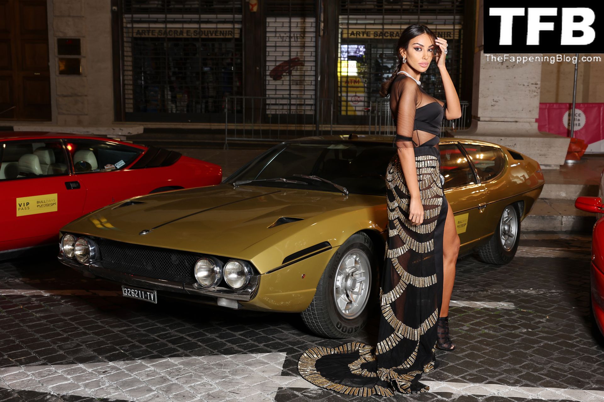 Madalina Diana Ghenea Poses on the Red Carpet for “Lamborghini – The Man Behind The Legend” During the 17th Rome Film Festival (29 Photos)