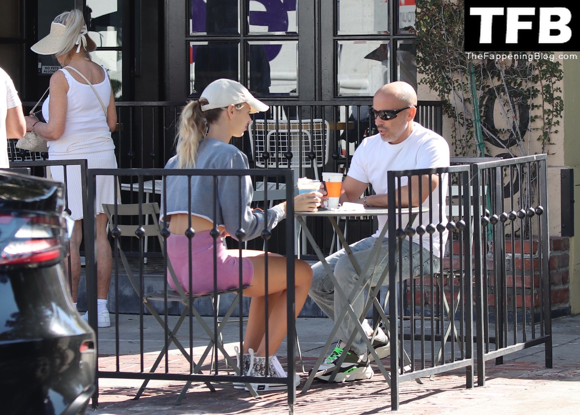 Marie-Lou Nürk, Brett and Jason Oppenheim Are Spotted Getting Cosy While Out and About on Melrose Place in WeHo (55 Photos)