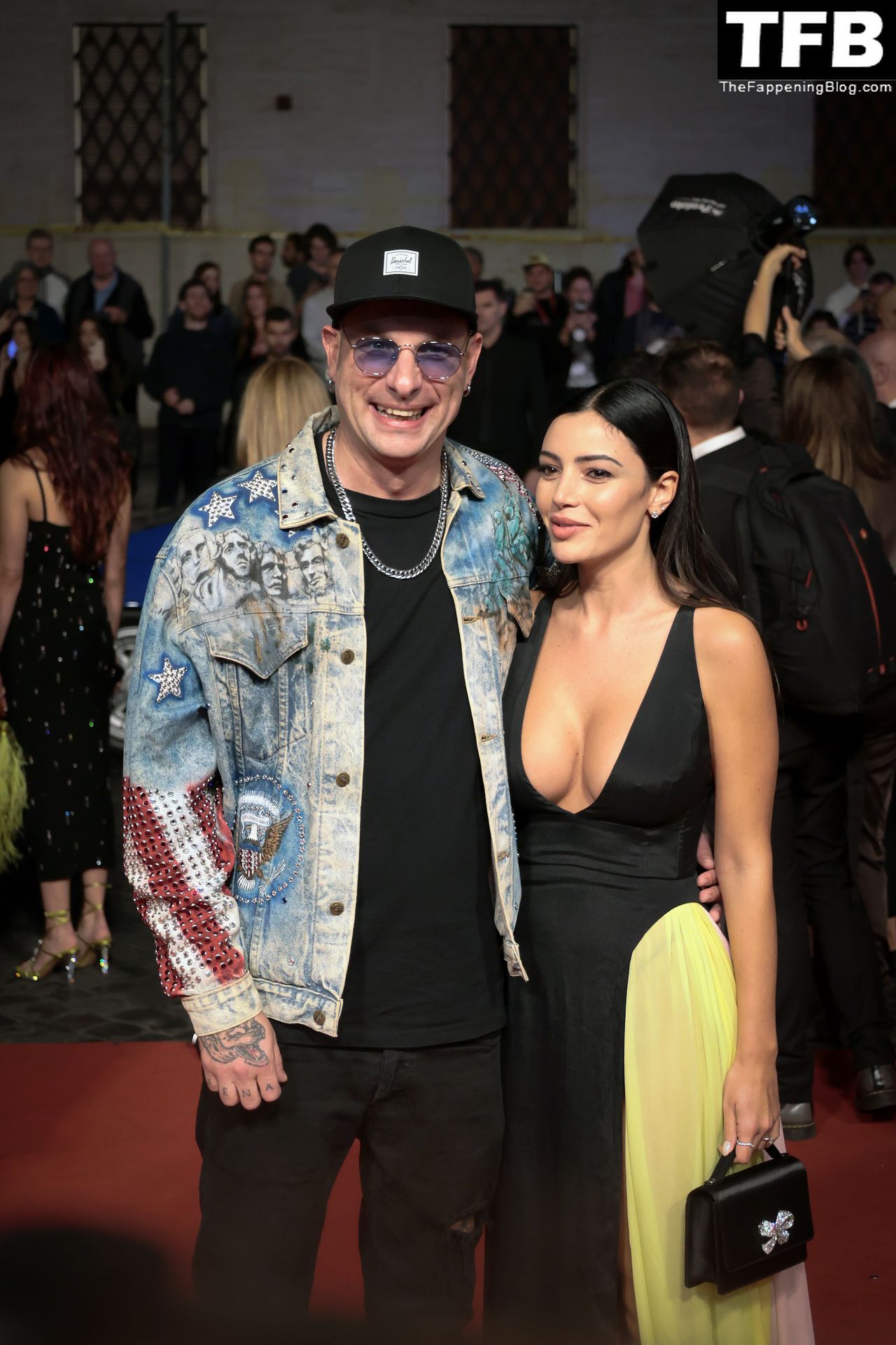Martina Difonte Displays Her Sexy Tits on the Red Carpet For “Lamborghini – The Man Behind the Legend” (24 Photos)