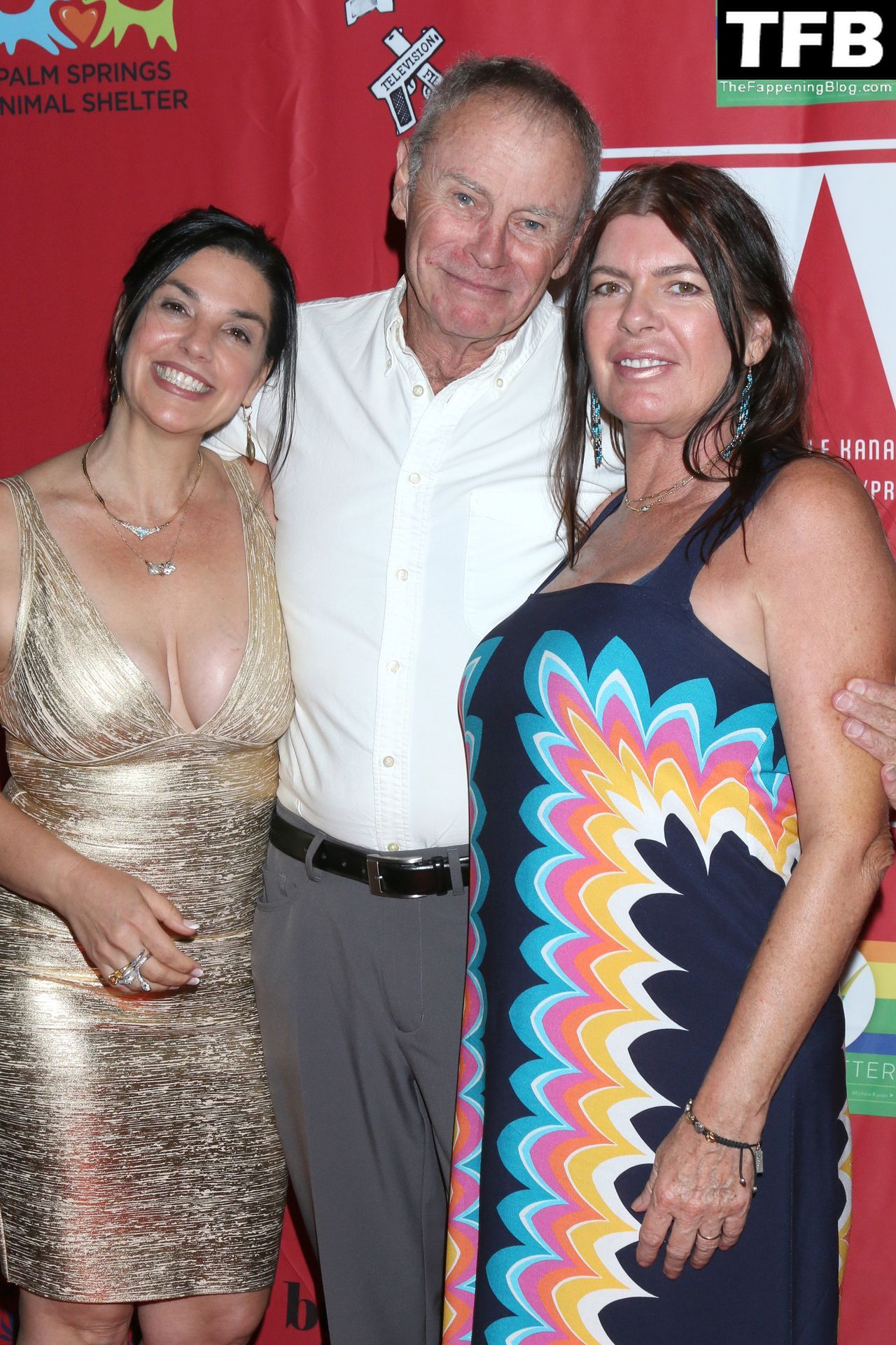 Michele Kanan Displays Her Sexy Boobs at the Michele Kanan Walk of Stars Reception in Palm Springs (21 Photos)