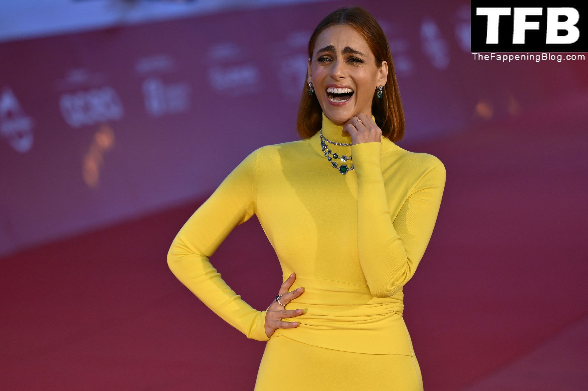 Miriam Leone Stuns in a Yellow Dress at the 17th Rome Film Festival (150 Photos)