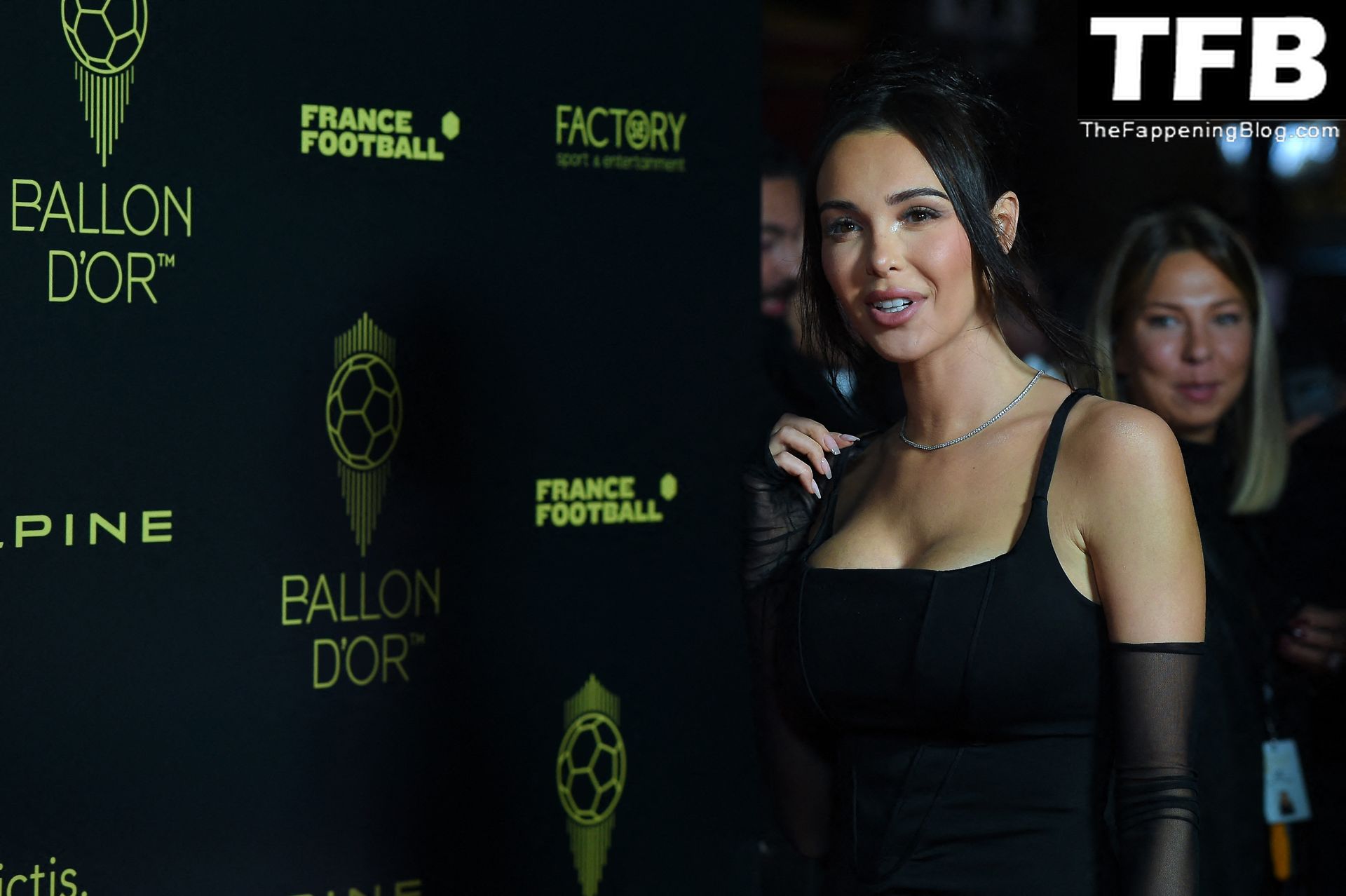 Nabilla Vergara Shows Off Her Cleavage at the Ballon d’Or France Football 2022 (51 Photos)