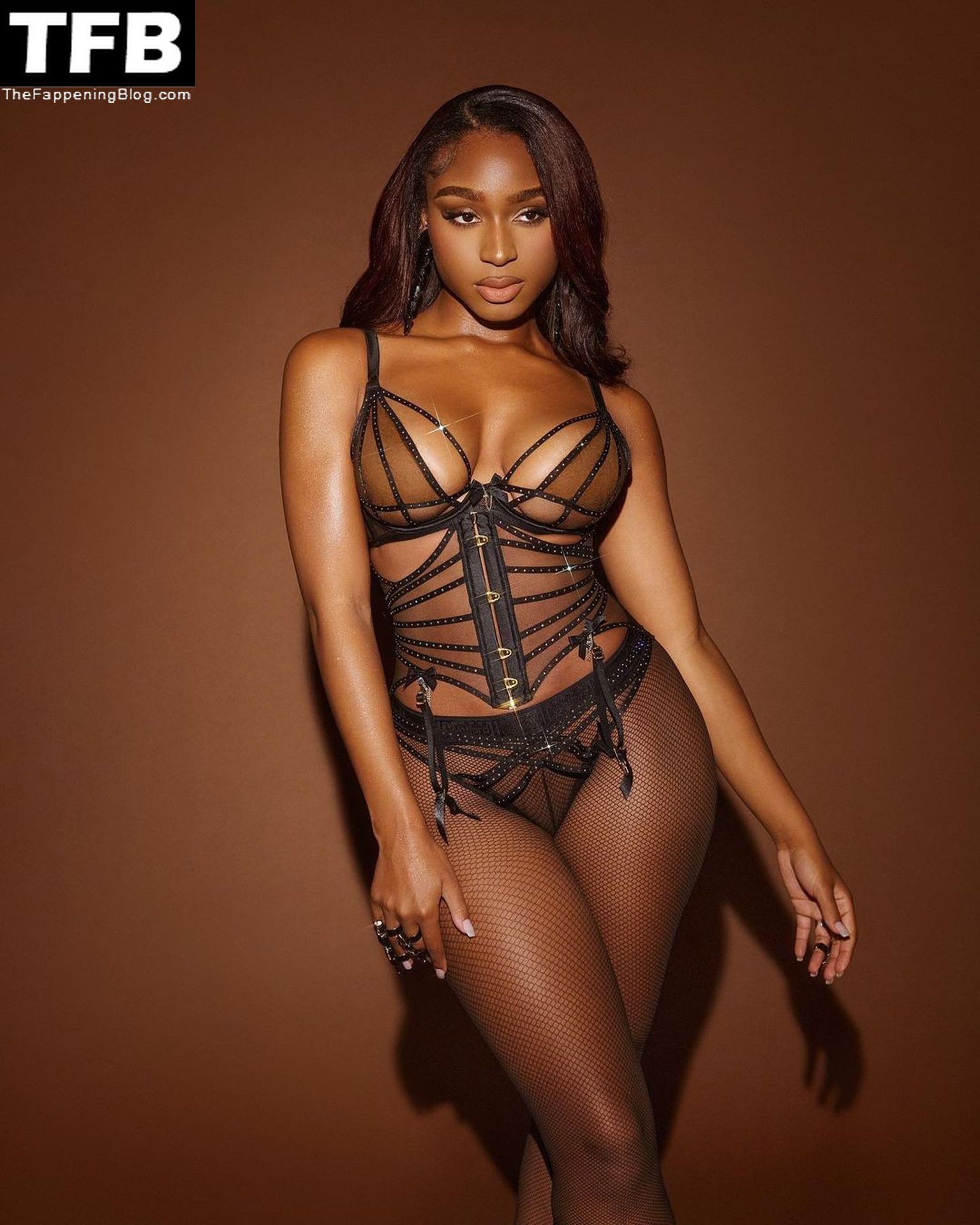 Normani Poses in Lingerie (7 Photos)