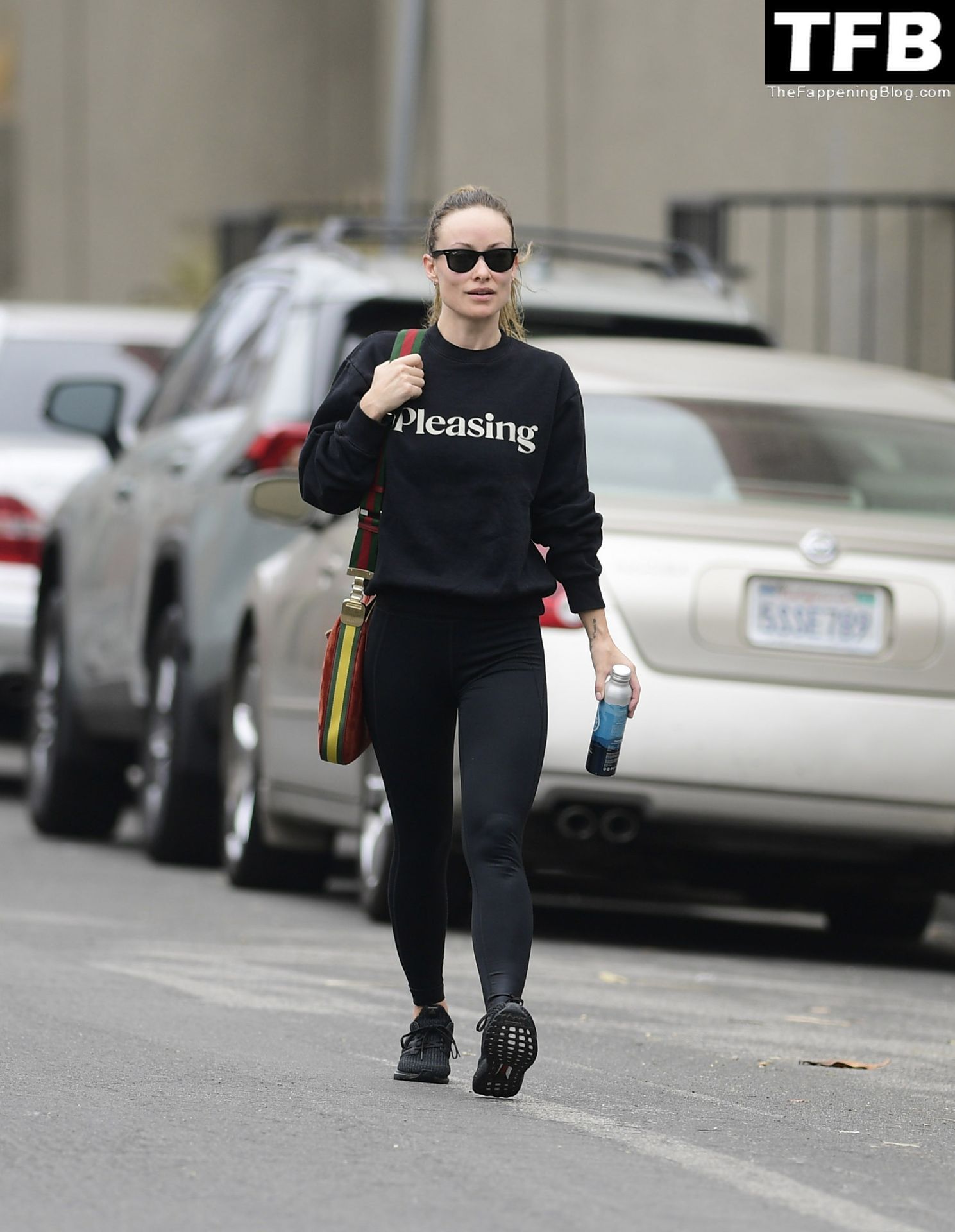Olivia Wilde Flashes a Smiles as She is Pictured Leaving a Gym in LA (60 Photos)