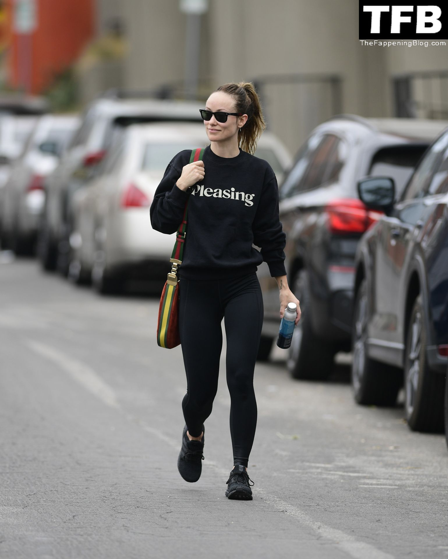 Olivia Wilde Flashes a Smiles as She is Pictured Leaving a Gym in LA (60 Photos)