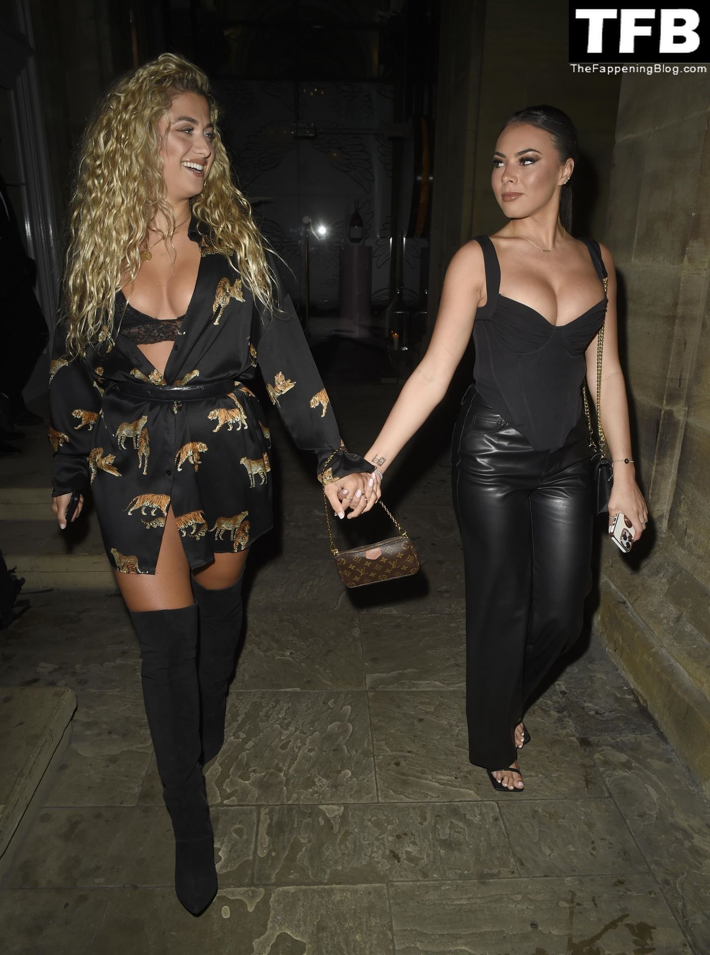 Paige Thorne Looks Stunning as She Leaves Peter St Kitchen in Manchester (83 Photos)
