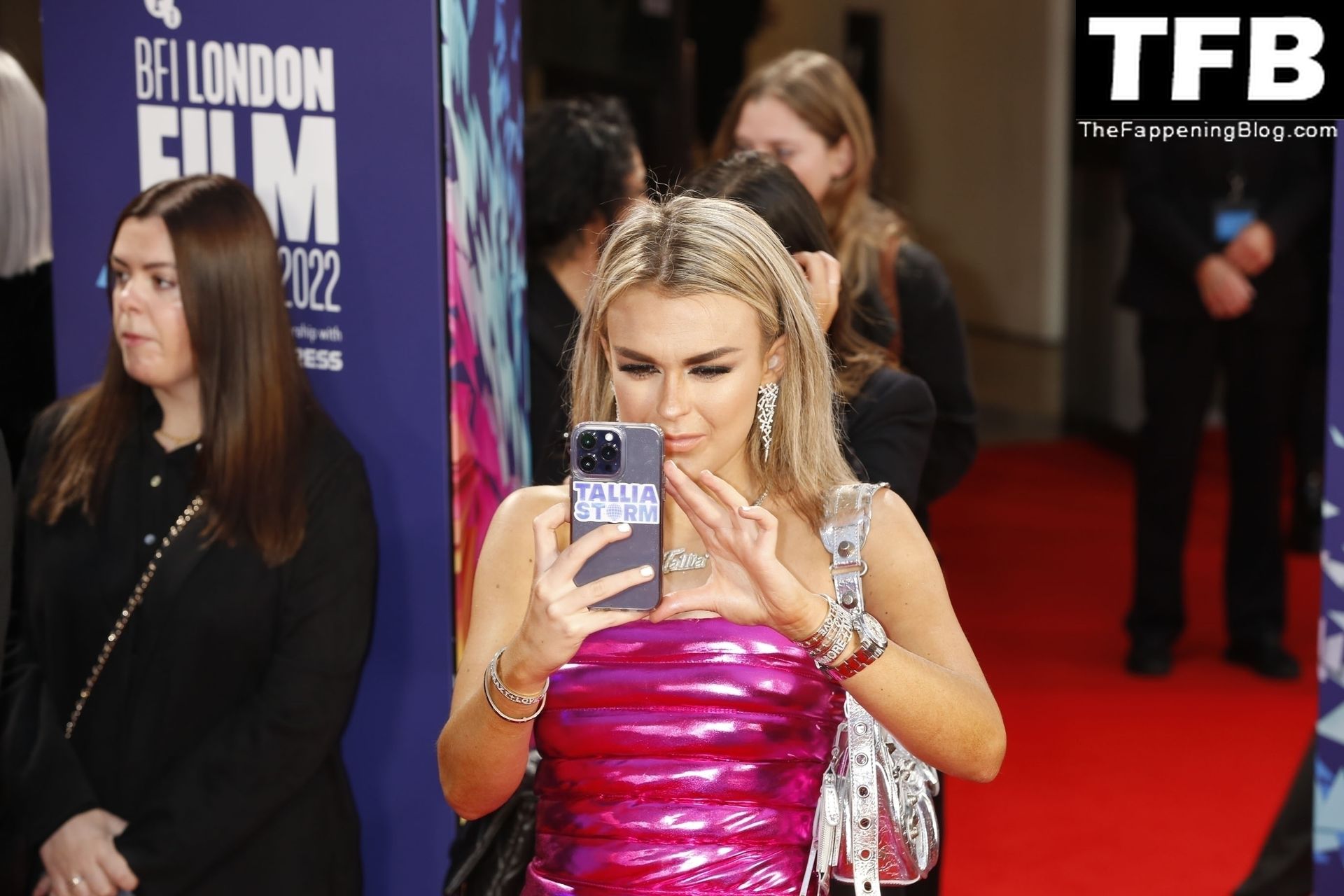 Tallia Storm Shows Off Her Sexy Legs at the London Premiere of ‘Glass Onion: A Knives Out Mystery’ (52 Photos)