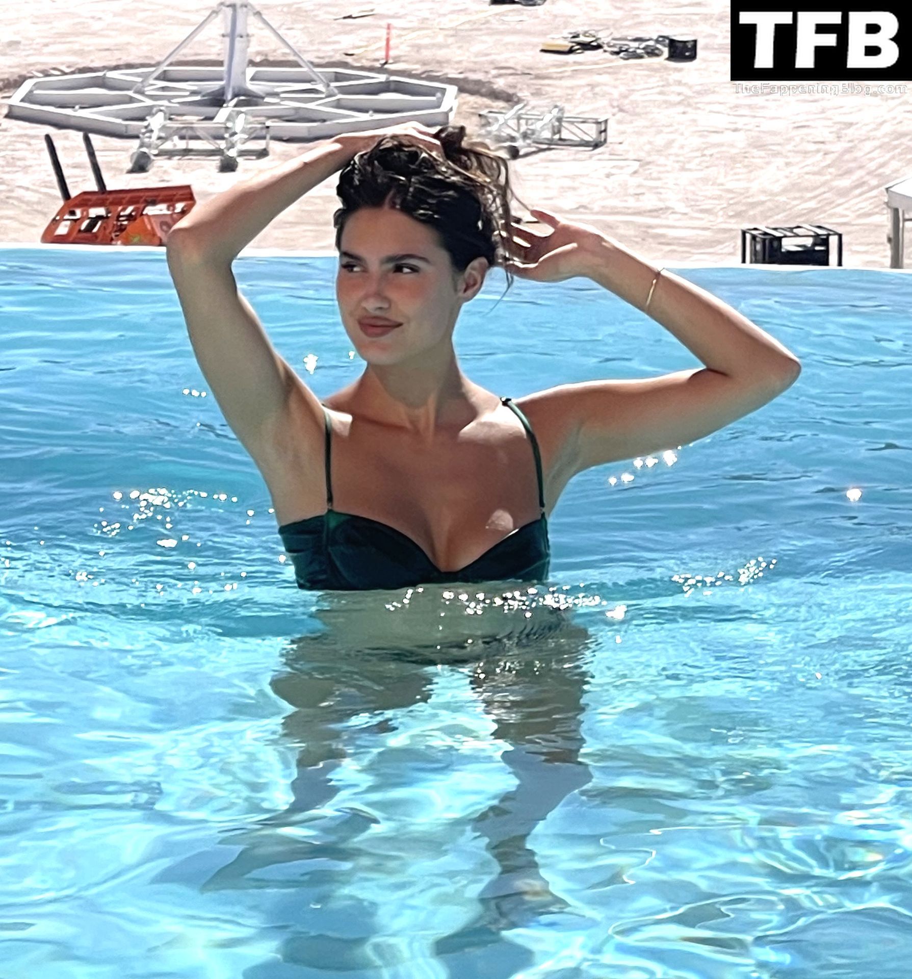 Tao Wickrath Shows Off Her Toned Bikini Body at Resorts World in Las Vegas (27 Photos)