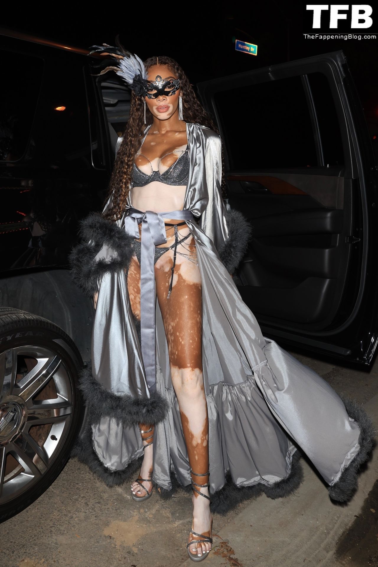 Winnie Harlow Looks Sexy as She Arrives at Doja Cat’s Birthday Party in WeHo (68 Photos)