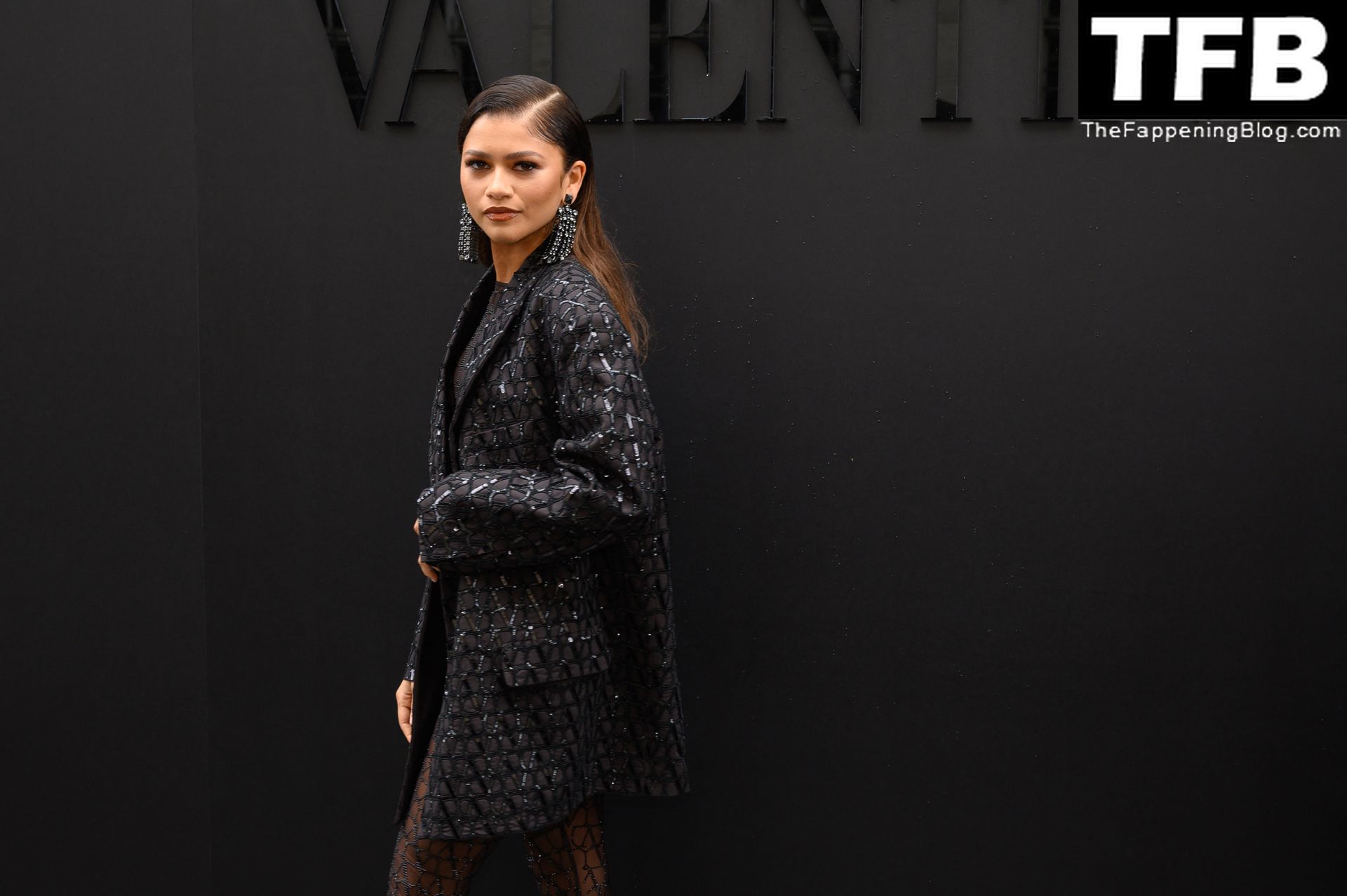 Zendaya Looks Stunning While Pictured Arriving at the Valentino Paris Fashion Week Show (134 Photos)