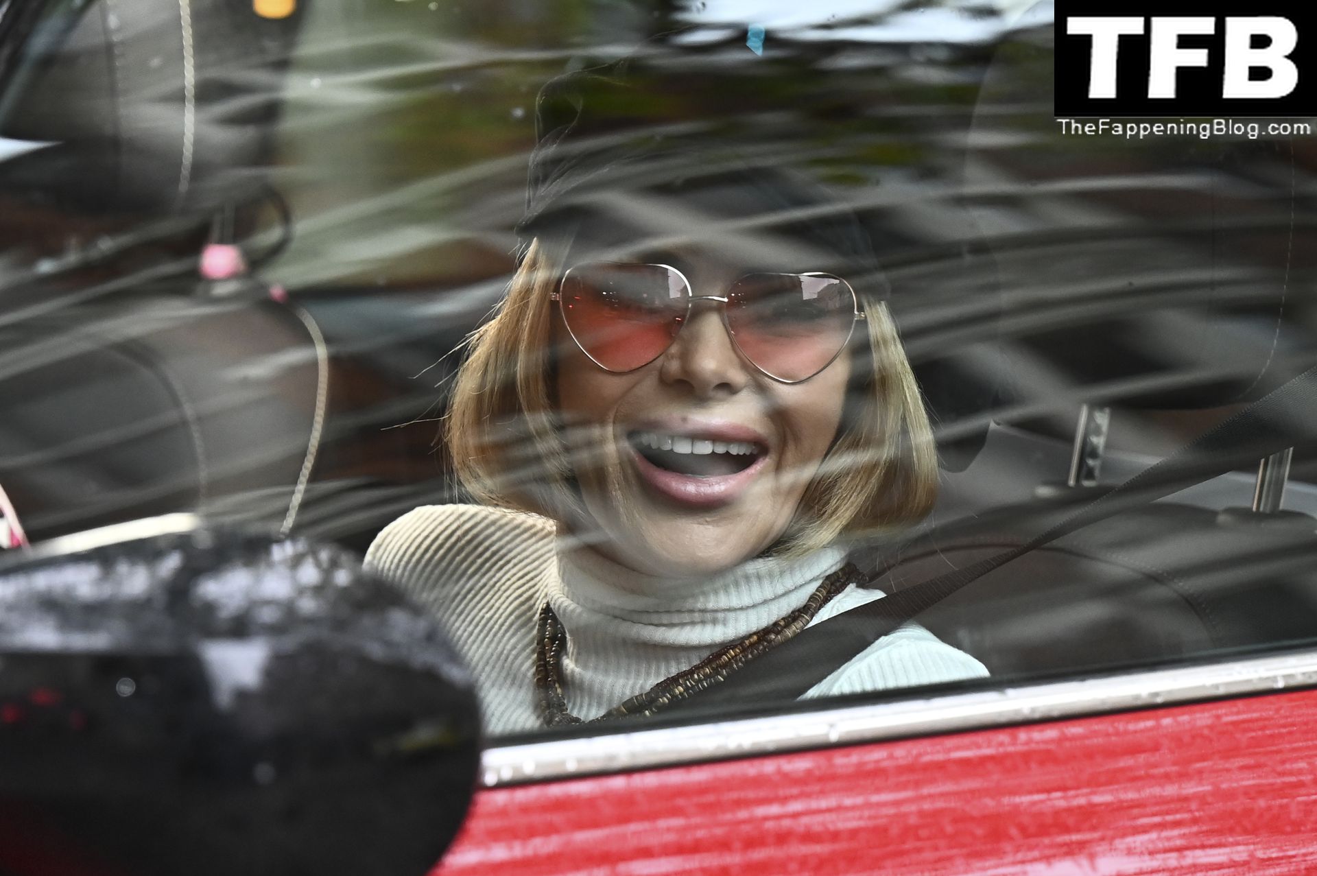 Amanda Holden Shows Off Her Pokies Leaving the Global Radio Studios in London (46 Photos)
