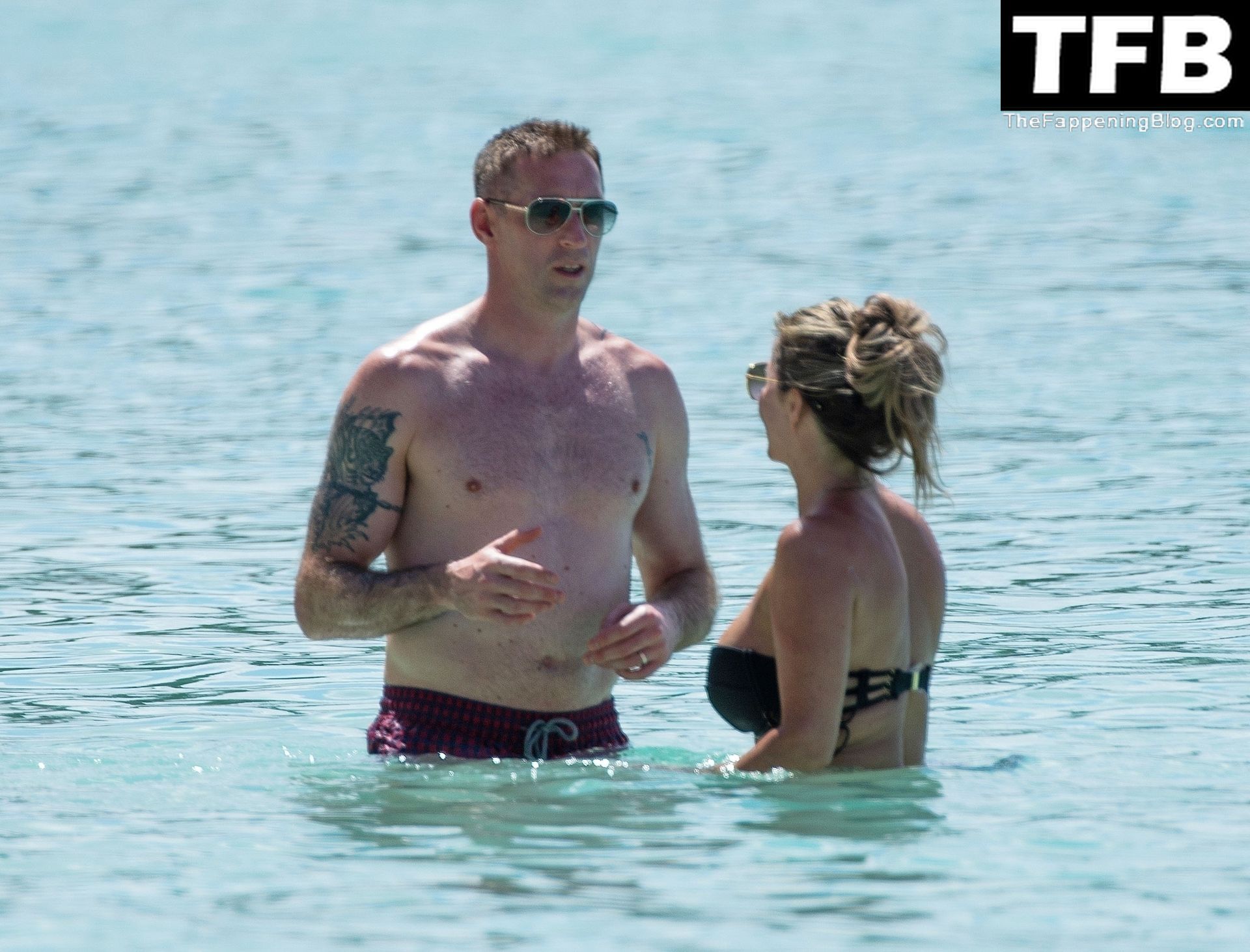 Cheryl Dunn &amp; Allan McGregor is Spotted Out on the Beach on Their Sun-Soaked Holiday in Barbados (27 Photos)