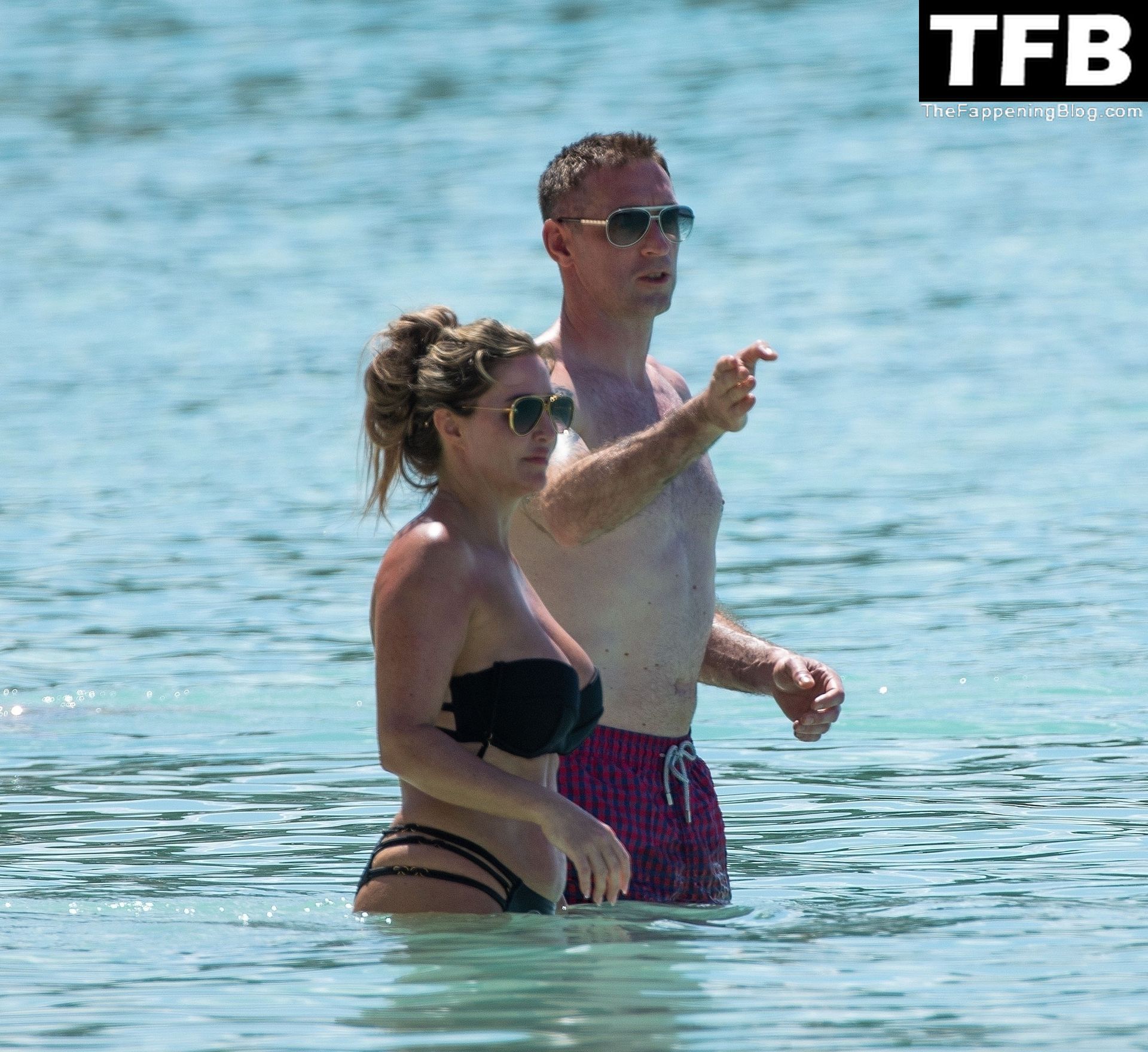 Cheryl Dunn &amp; Allan McGregor is Spotted Out on the Beach on Their Sun-Soaked Holiday in Barbados (27 Photos)