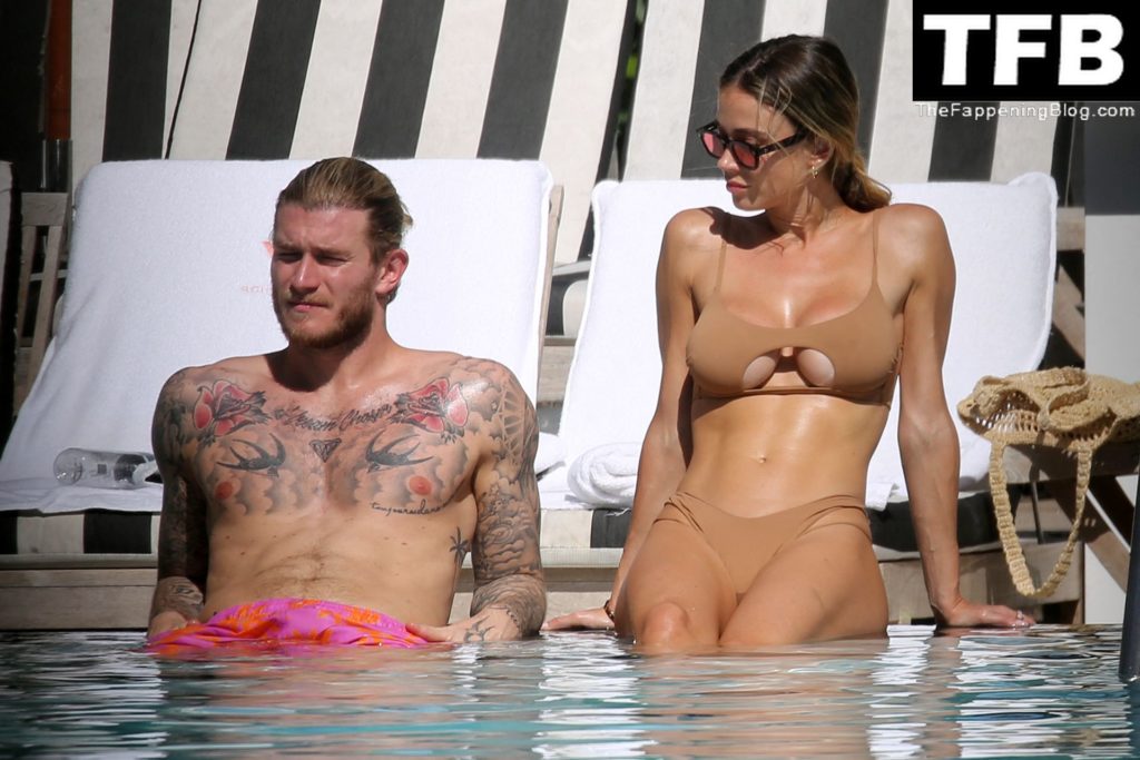 Diletta Leotta And Loris Karius Kiss And Shows Some Serious Pda By The Pool In Miami 41 Photos 0658