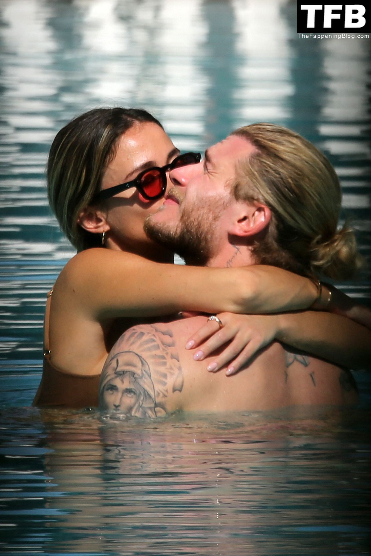Diletta Leotta &amp; Loris Karius Kiss and Shows Some Serious PDA by the Pool in Miami (41 Photos)