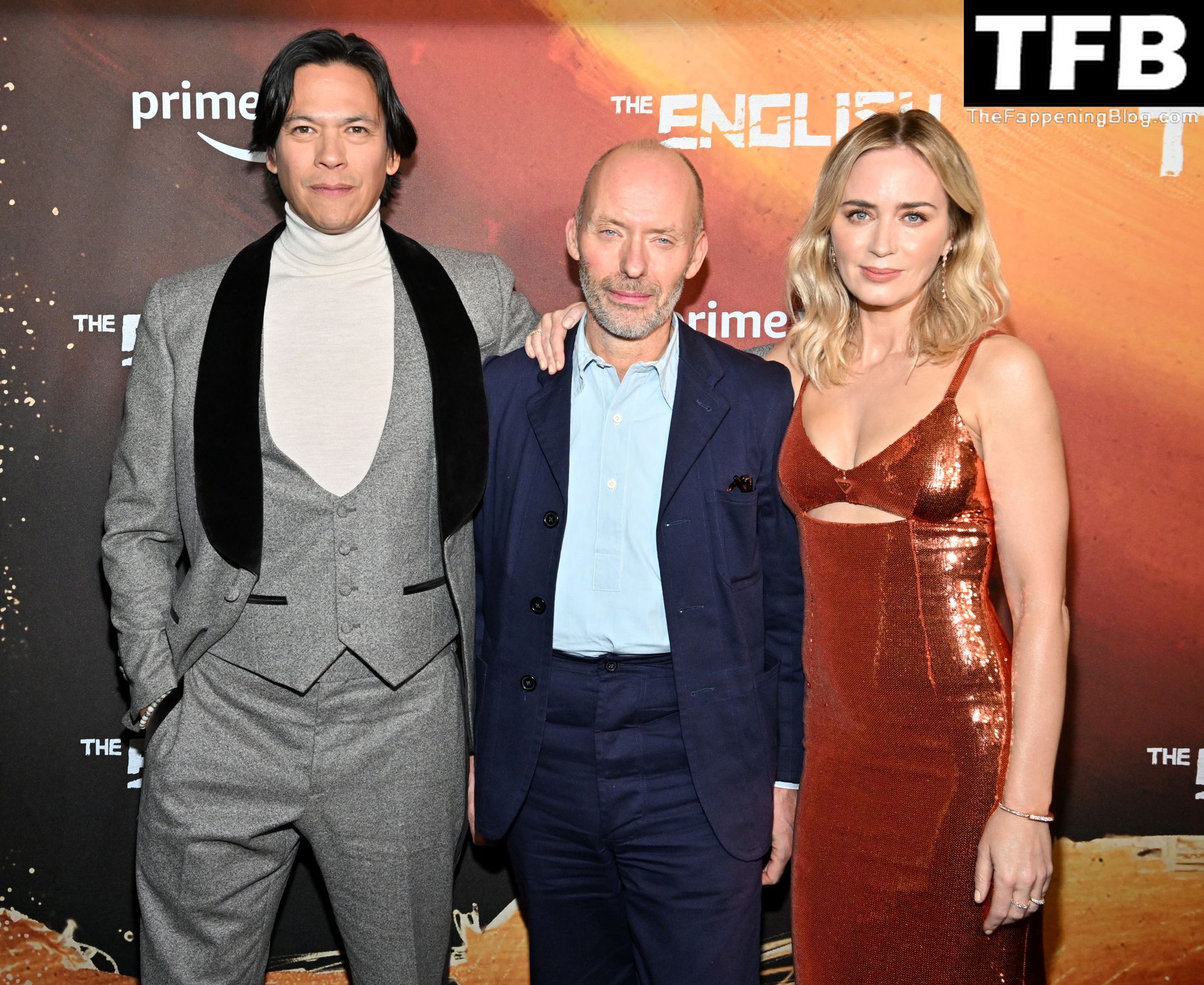 Emily Blunt Shows Off Her Sexy Breasts at “The English” New York Premiere (16 Photos)